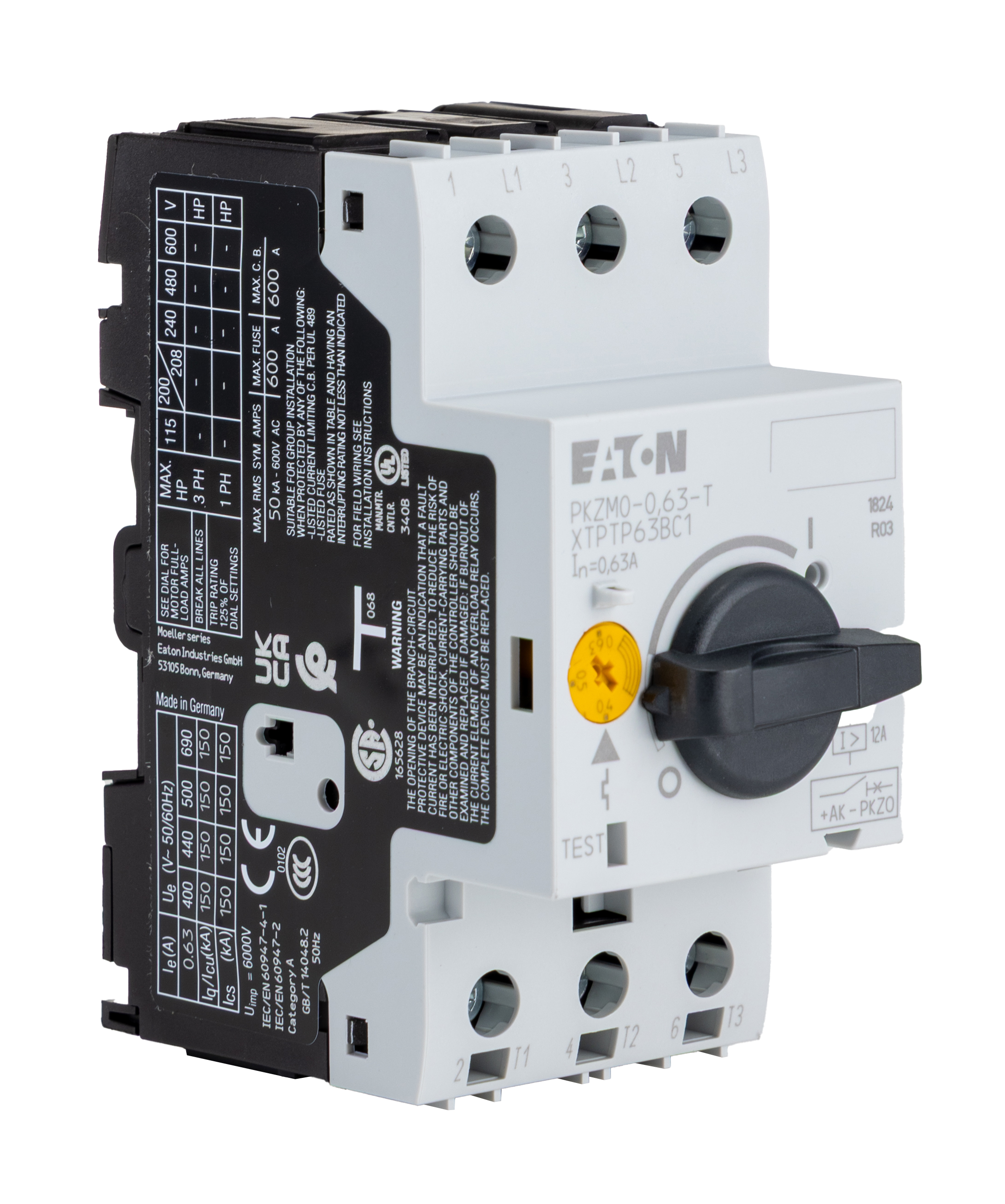 088910 PKZM0-0,63-T, Eaton