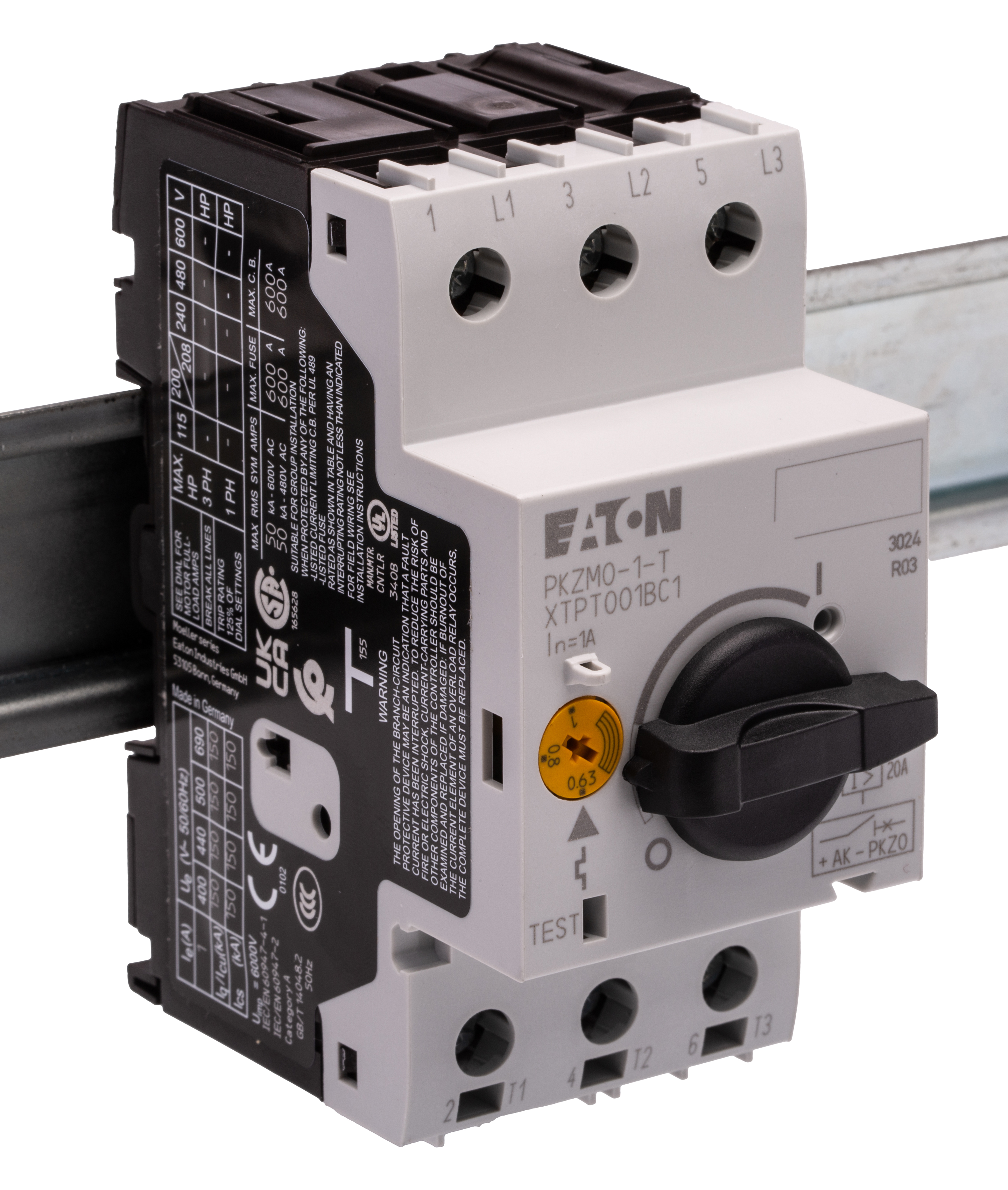 088911 PKZM0-1-T, Eaton