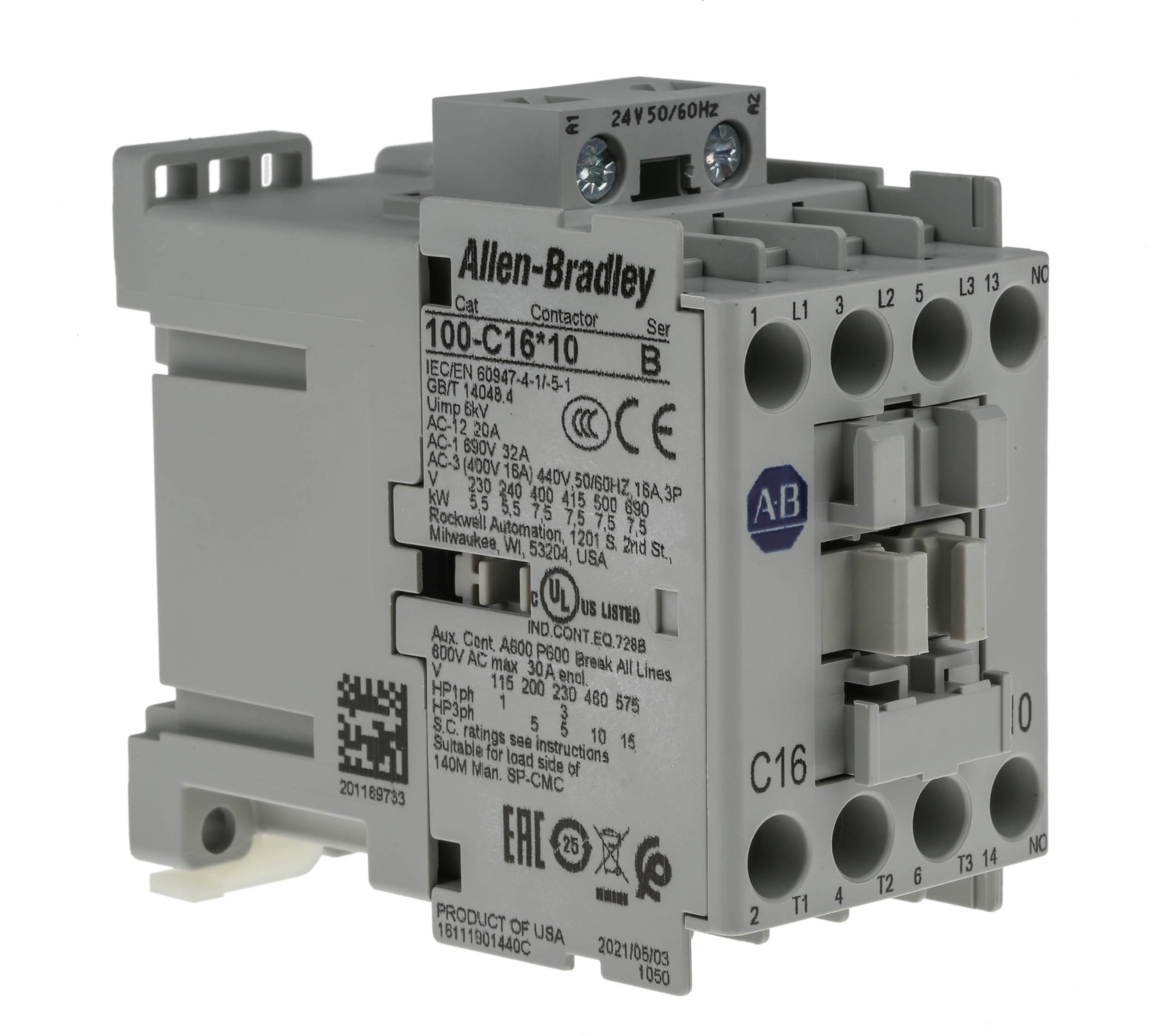 100-C16KJ10, Allen Bradley