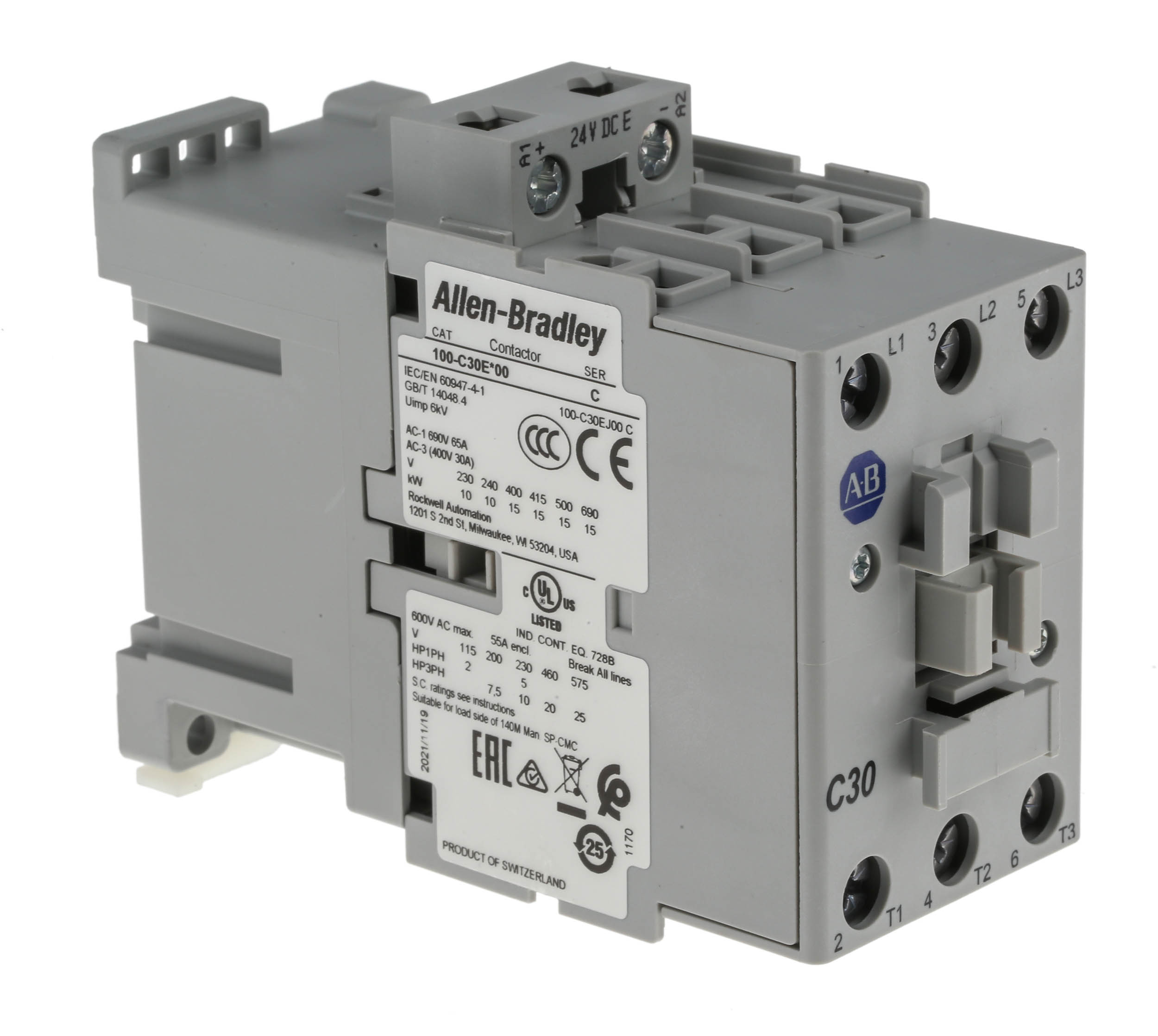 100-C30EJ00, Allen Bradley