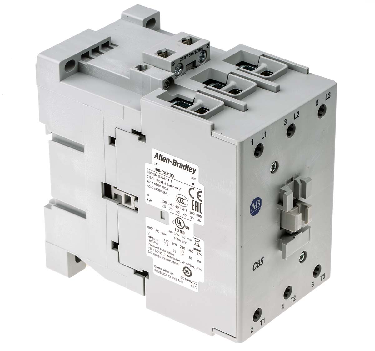 100-C85KF00, Allen Bradley