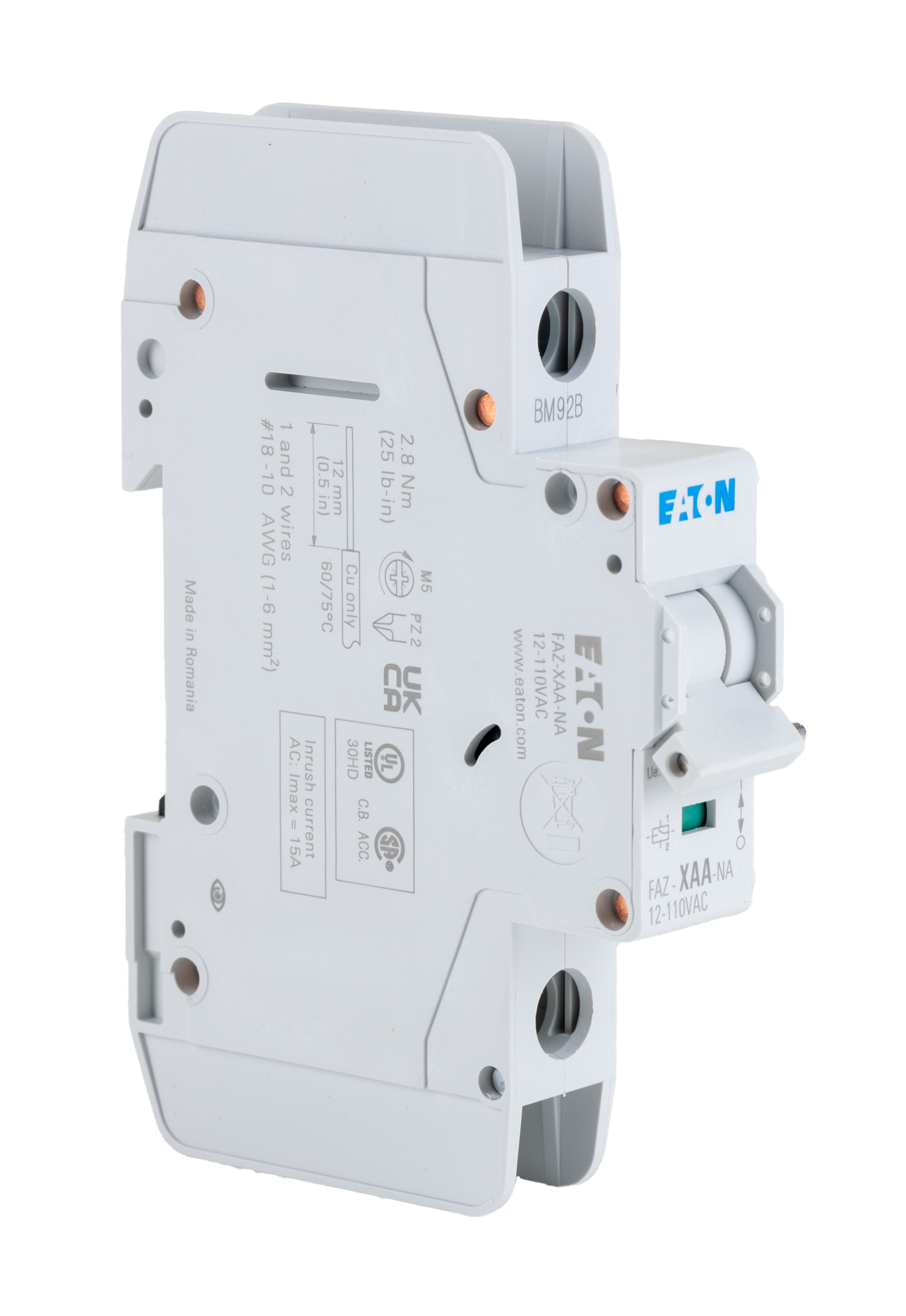 102037 FAZ-XAA-NA12-110VAC, Eaton