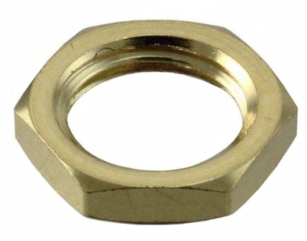 132-NUT SMA GLD, Amphenol RF