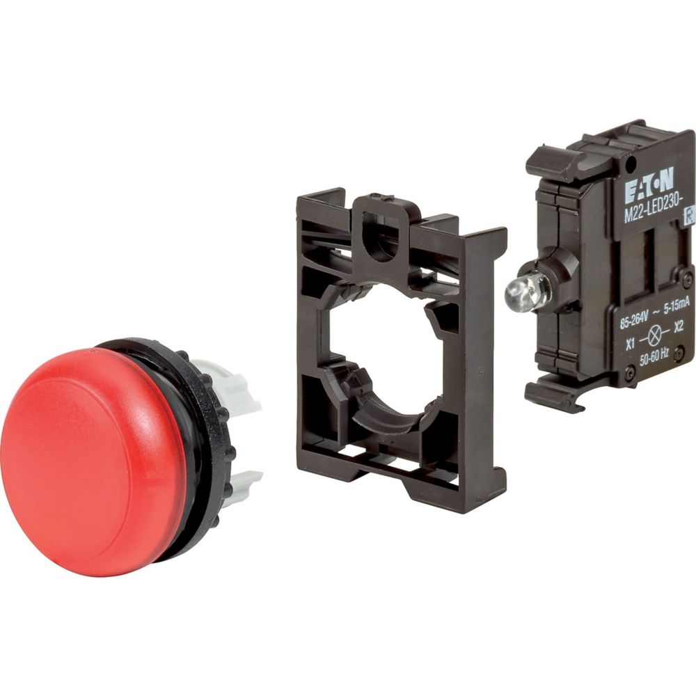 132599 M22-L-R-LED230-BVP, Eaton