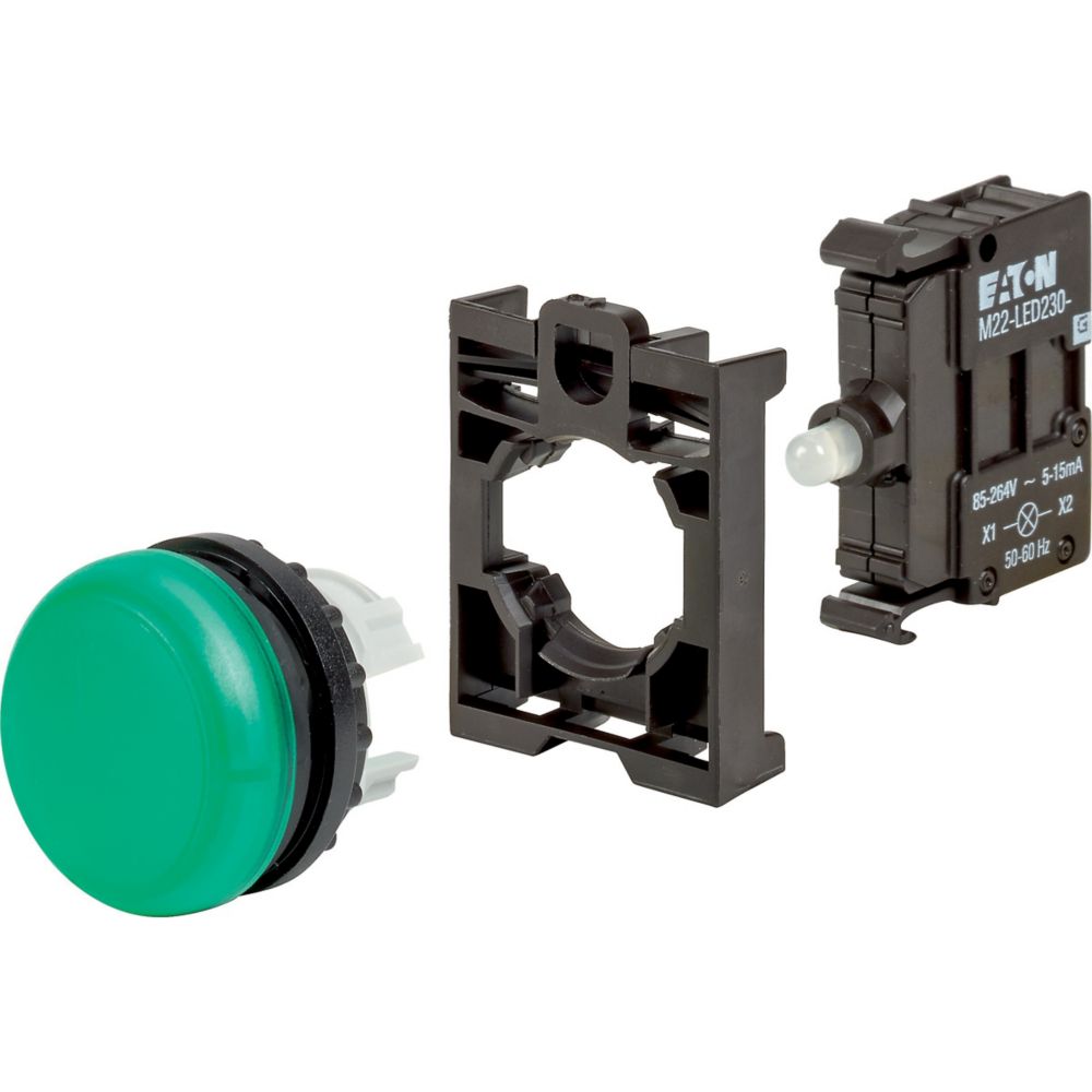 132600 M22-L-G-LED230-BVP, Eaton
