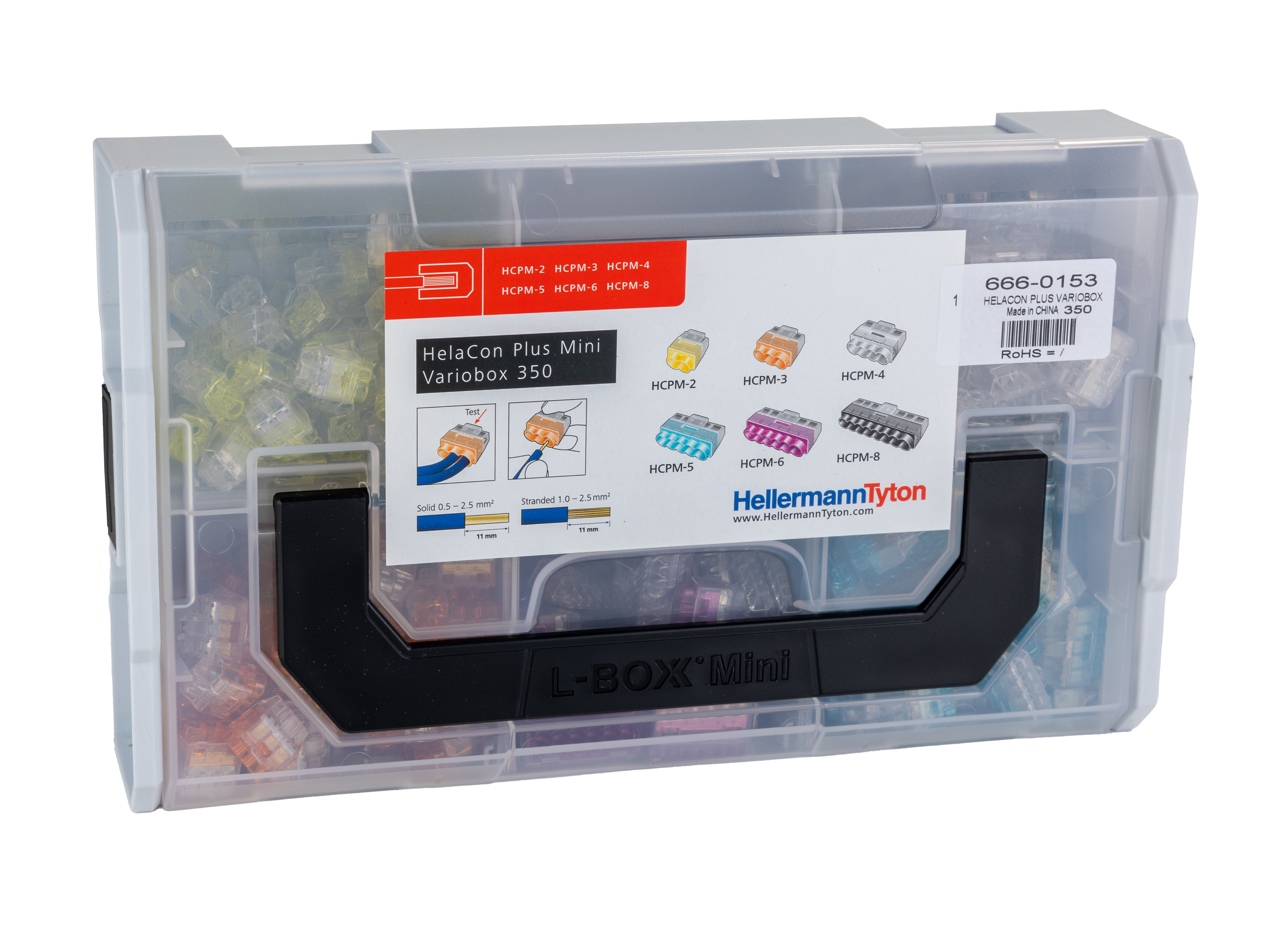 148-00077 HelaCon Plus Variobox 100-PC-MIX, HellermannTyton