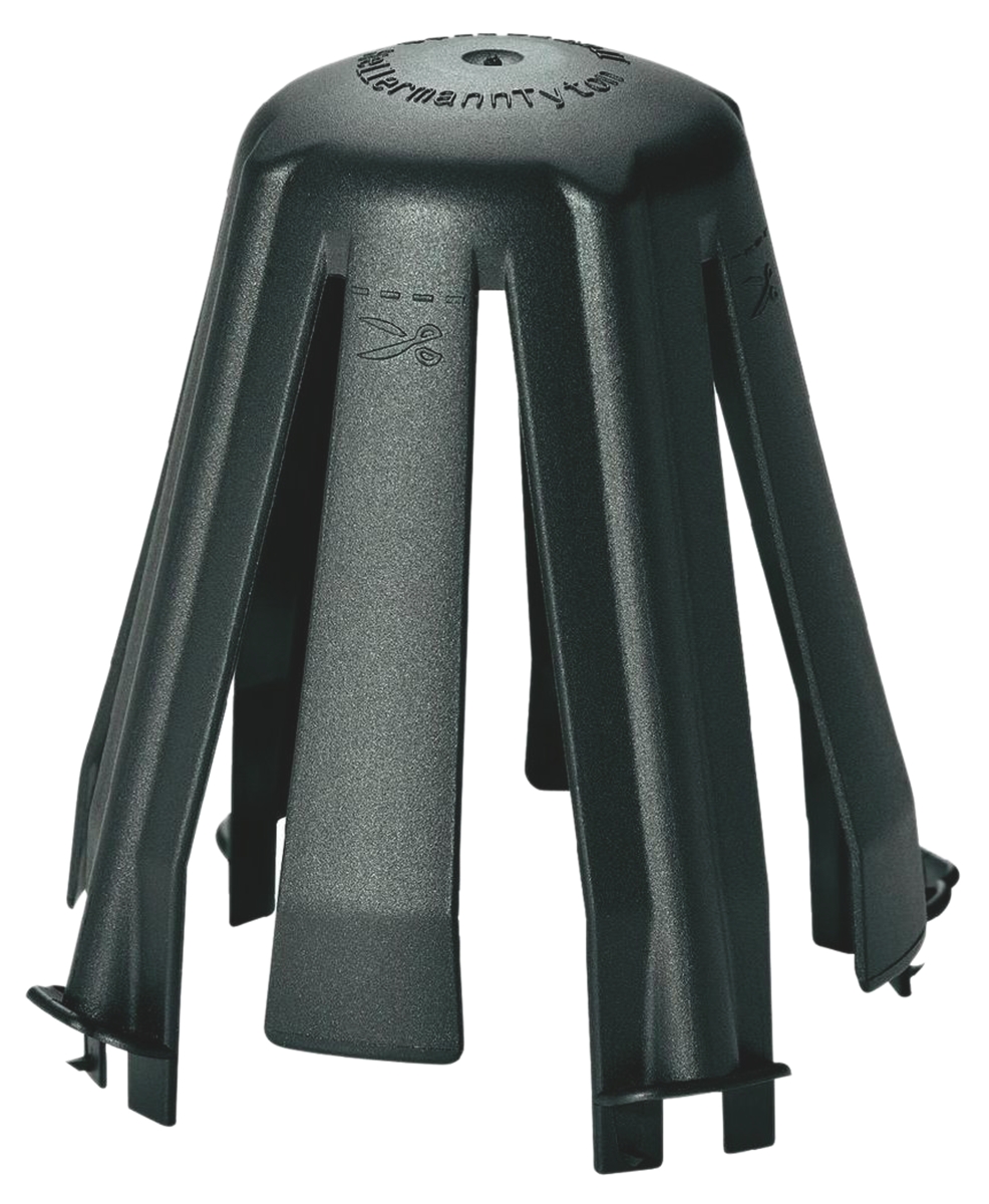 148-00098 SpotClip-II-PA66GF15-BK, HellermannTyton