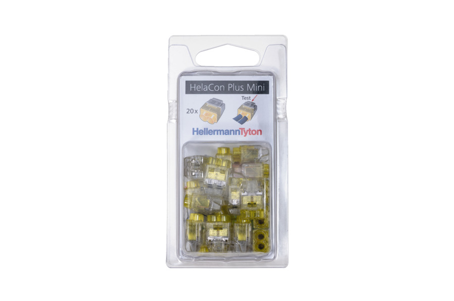 148-90054 HCPM-2-BLISTER-PC-CL/YE, HellermannTyton