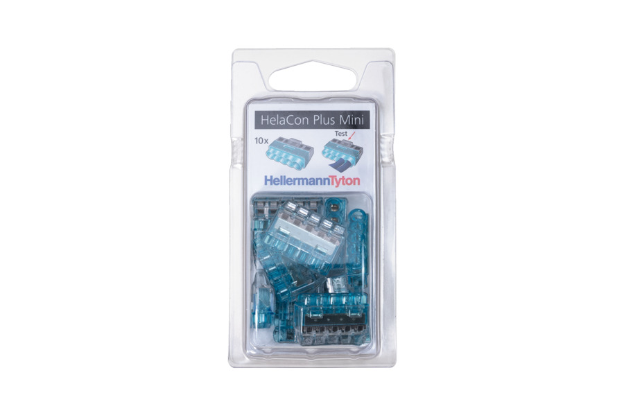 148-90057 HCPM-5-BLISTER-PC-BU/CL, HellermannTyton