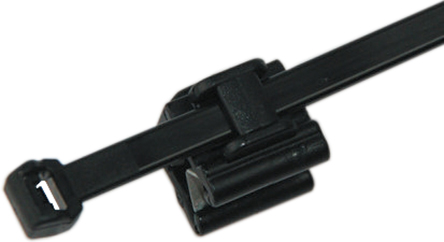 156-00007 T50ROSEC24-PA66HS/PA66HIRHS-BK, HellermannTyton