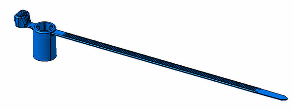 157-00083 T50SSBS6OT-E-PA66HS-BK, HellermannTyton