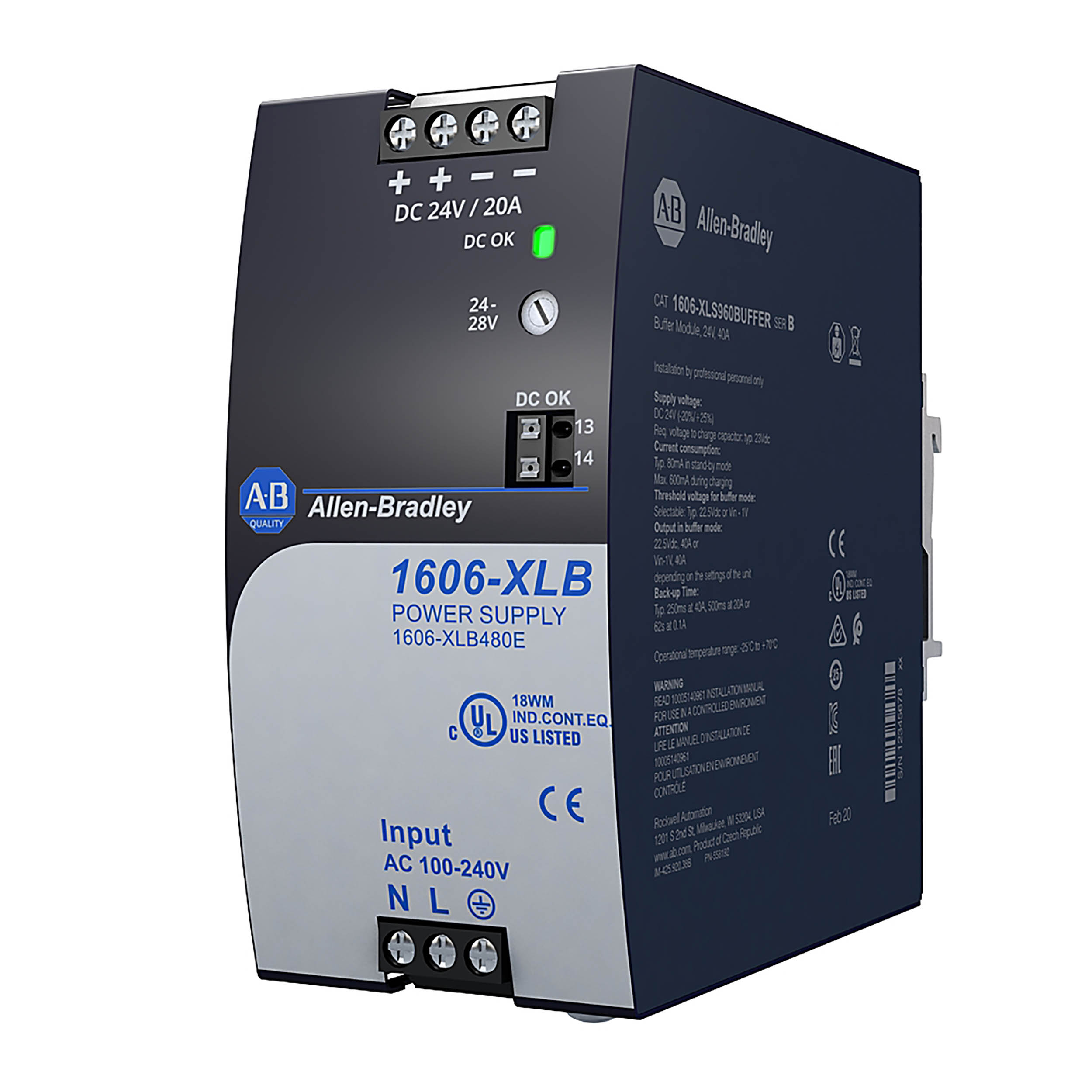 1606-XLB480E, Allen Bradley