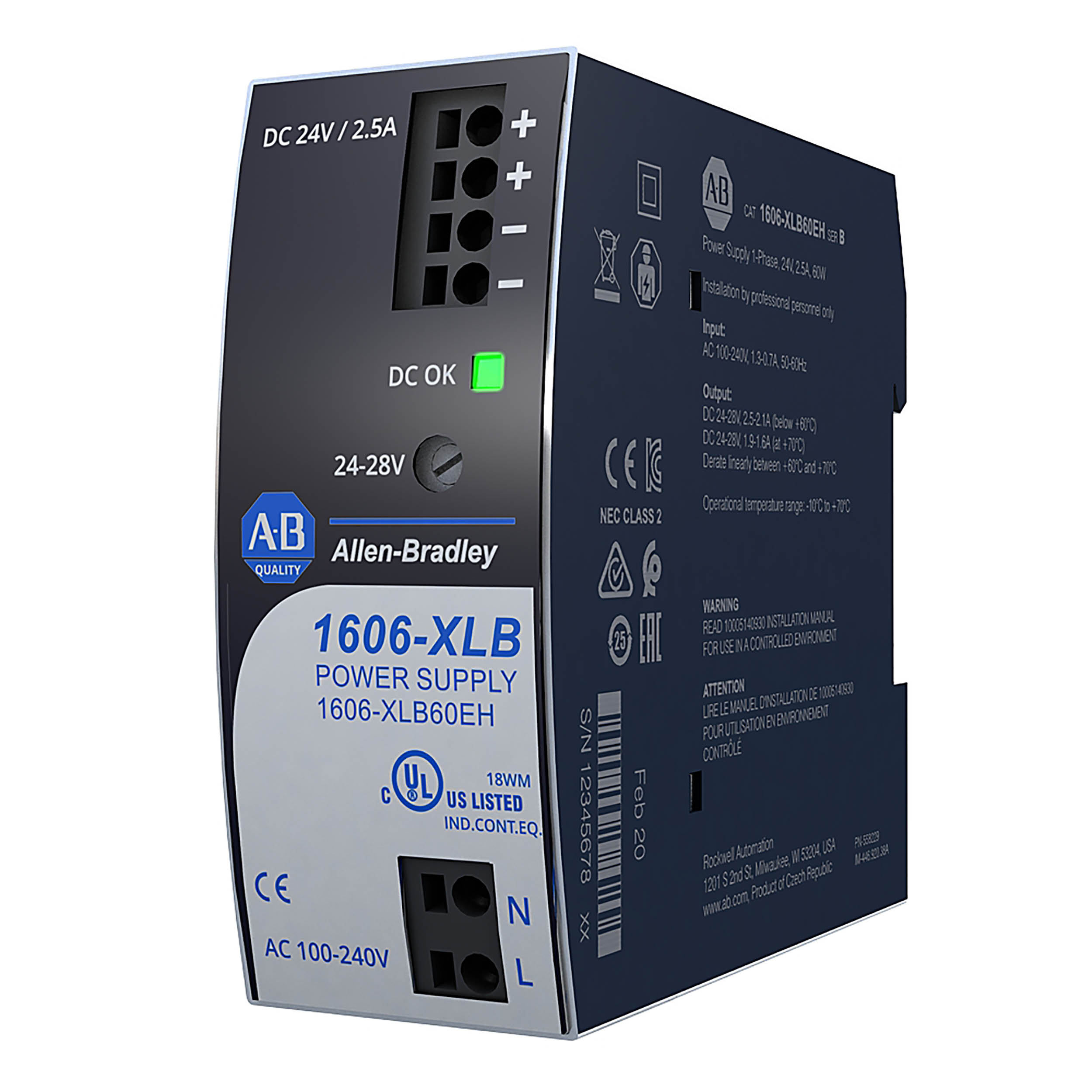 1606-XLB60EH, Allen Bradley