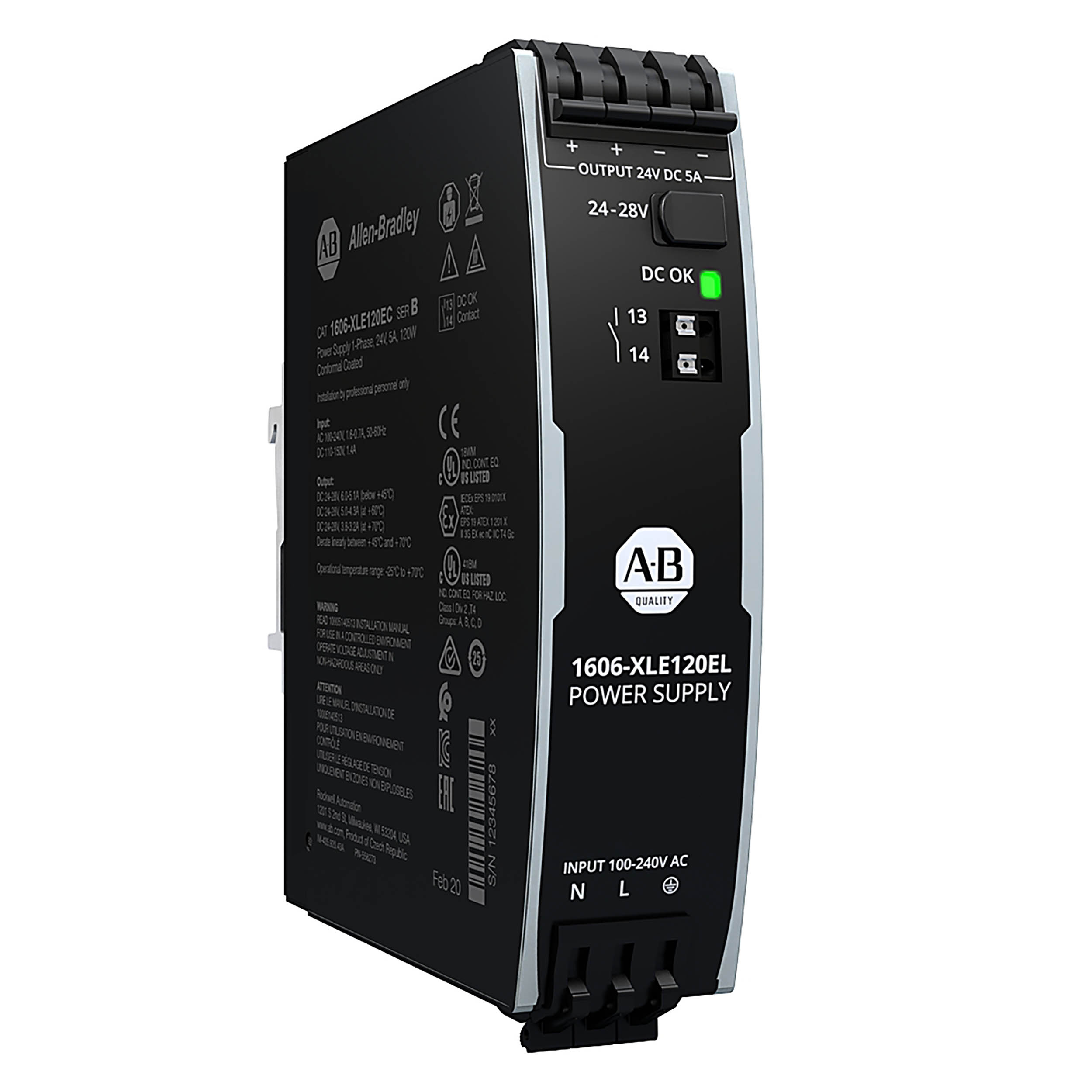 1606-XLE120EL, Allen Bradley