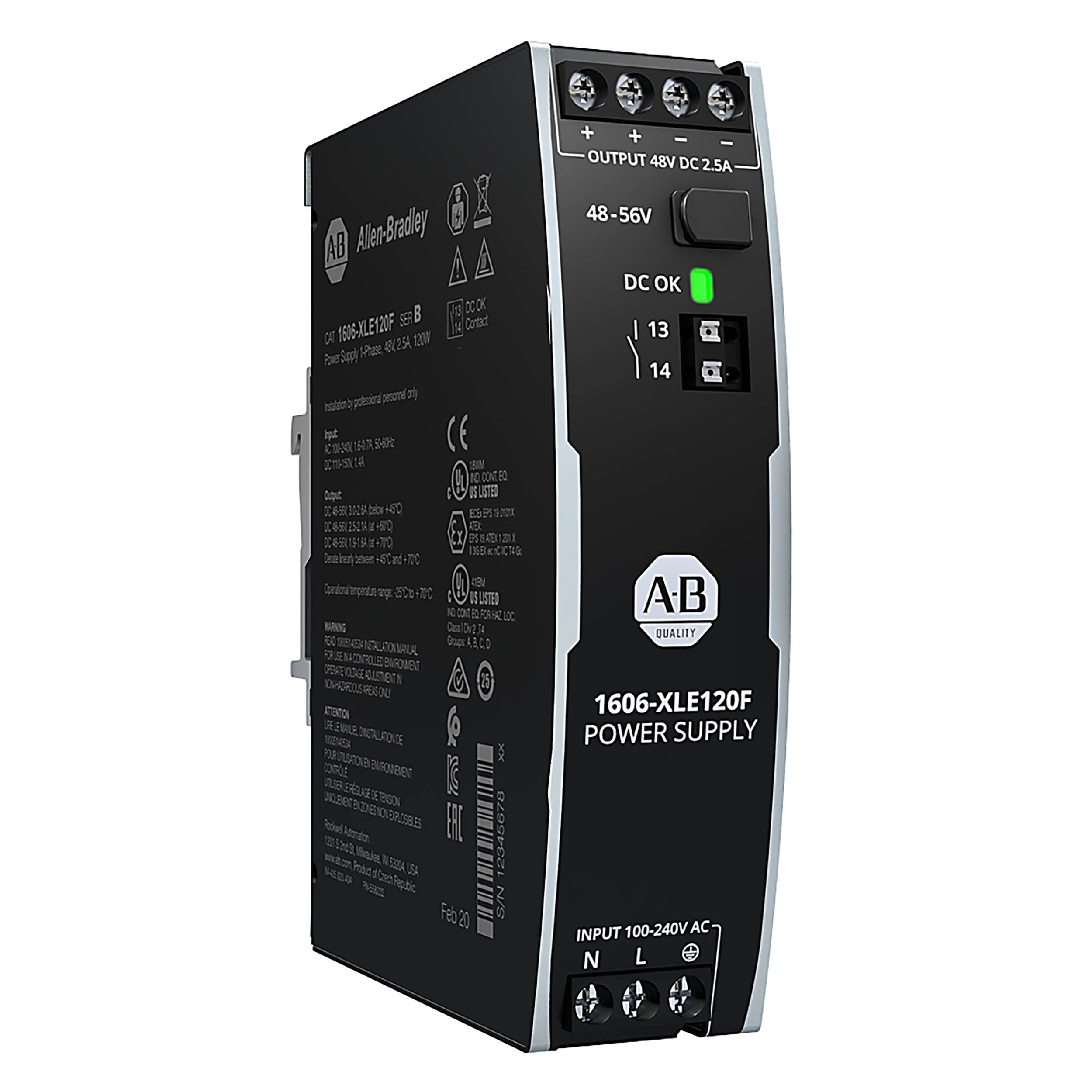 1606-XLE120F, Allen Bradley