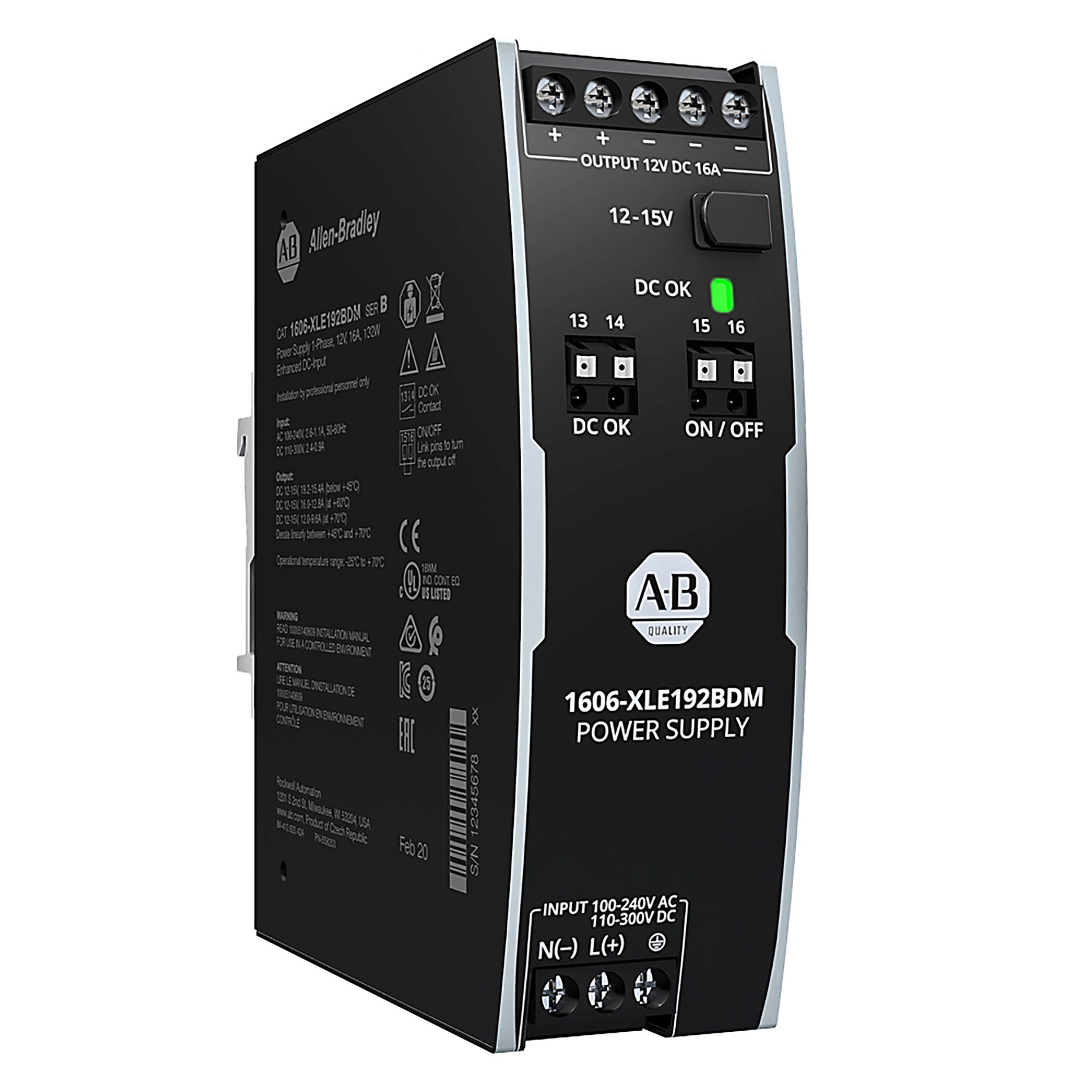 1606-XLE192BDM, Allen Bradley