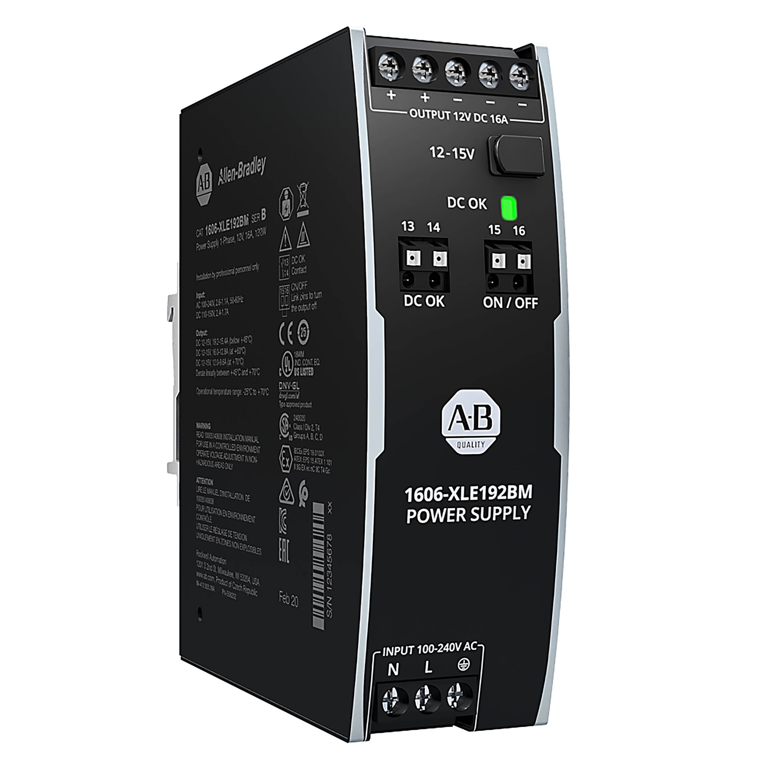 1606-XLE192BM, Allen Bradley