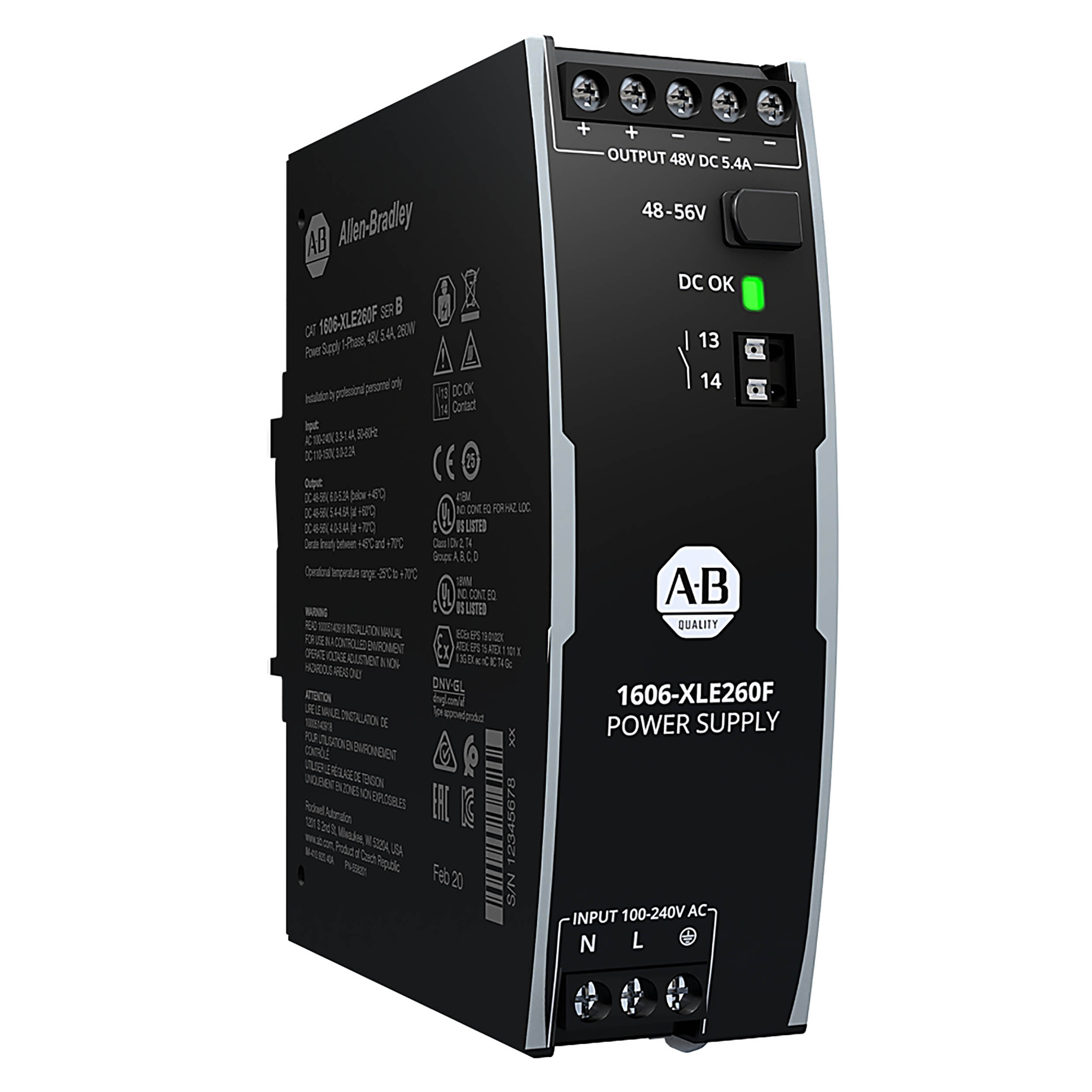 1606-XLE260F, Allen Bradley