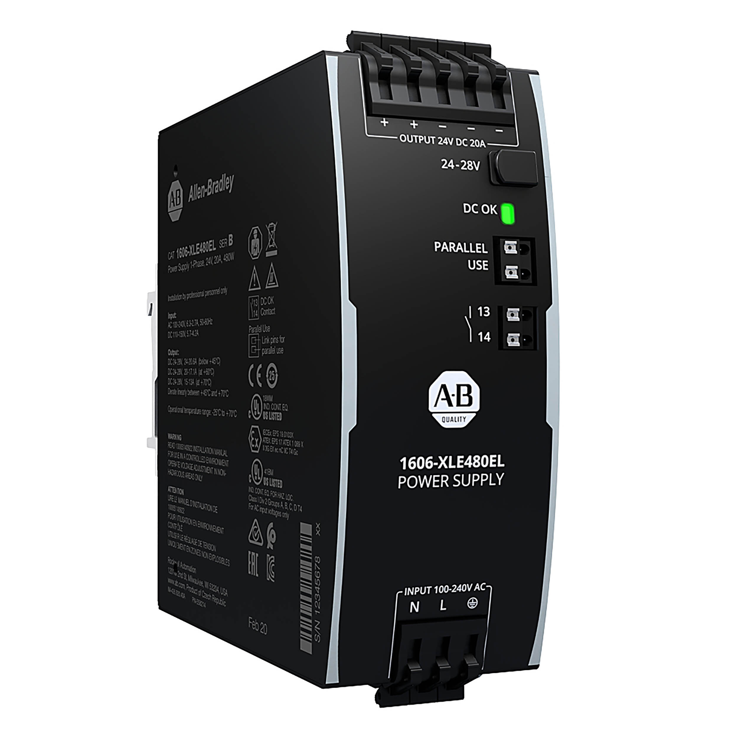 1606-XLE480EL, Allen Bradley