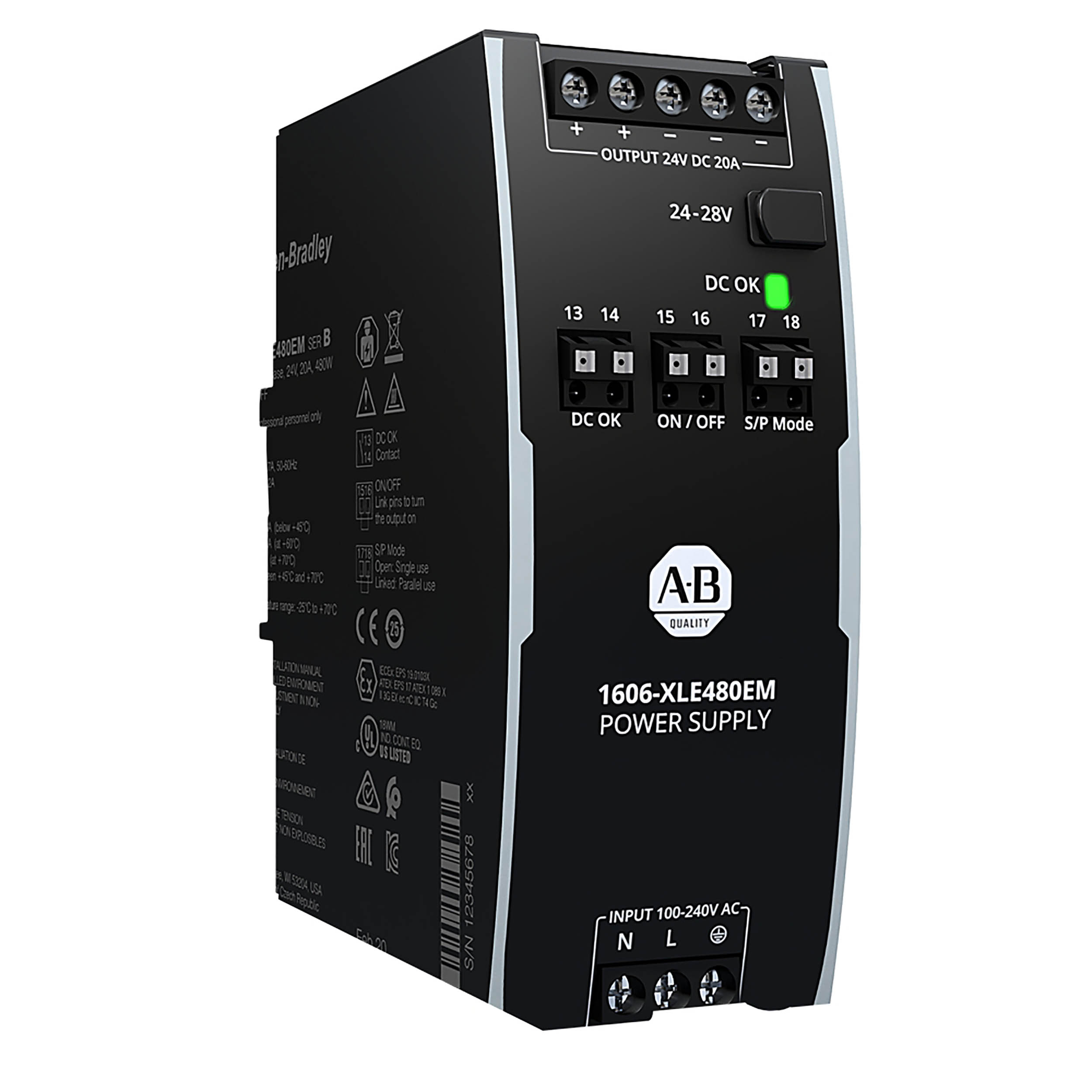 1606-XLE480EM, Allen Bradley
