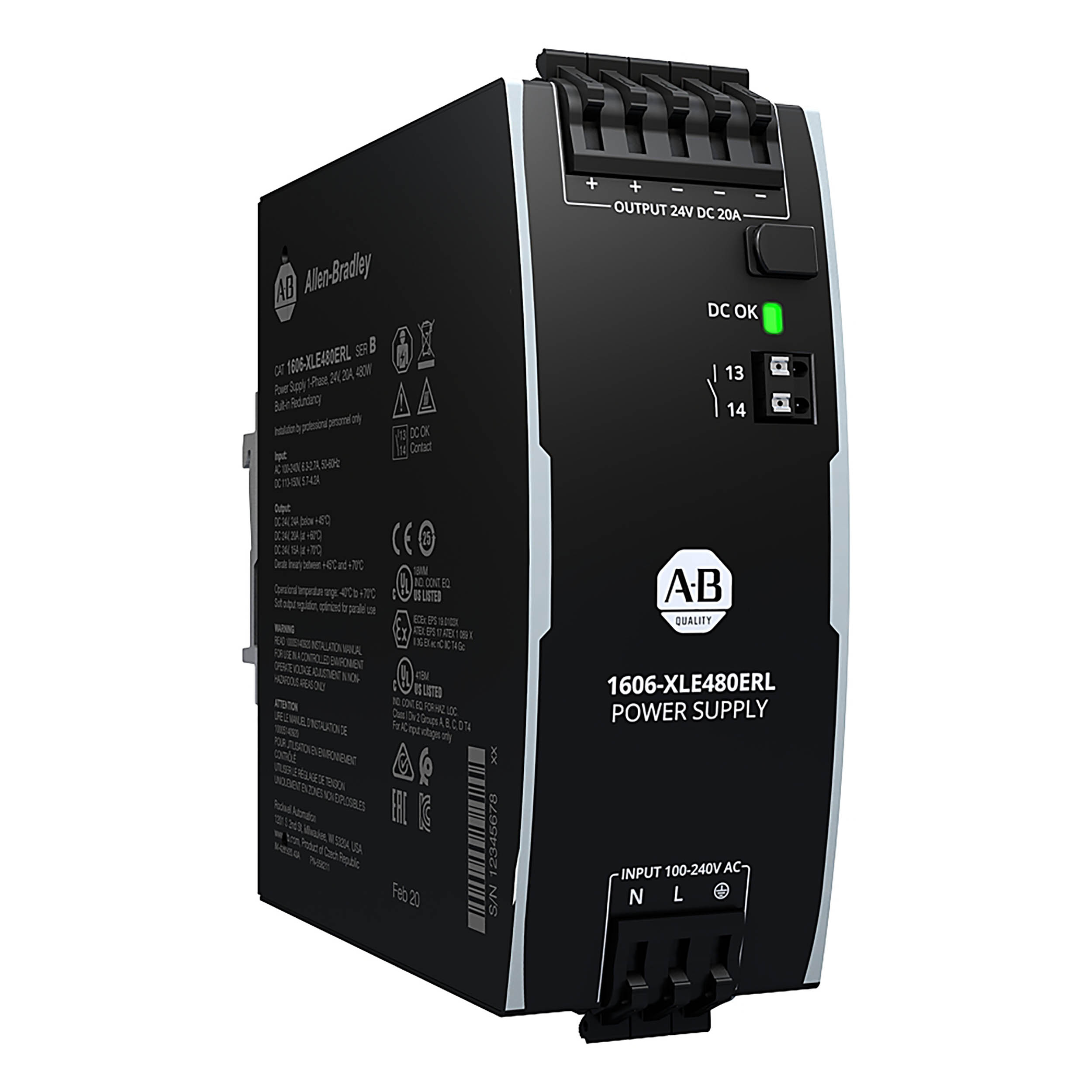 1606-XLE480ERL, Allen Bradley