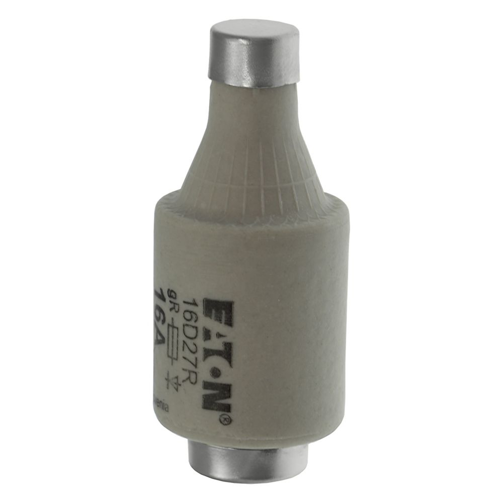 16D27R FUSE D2 16A 500 VAC F GR E27, Eaton
