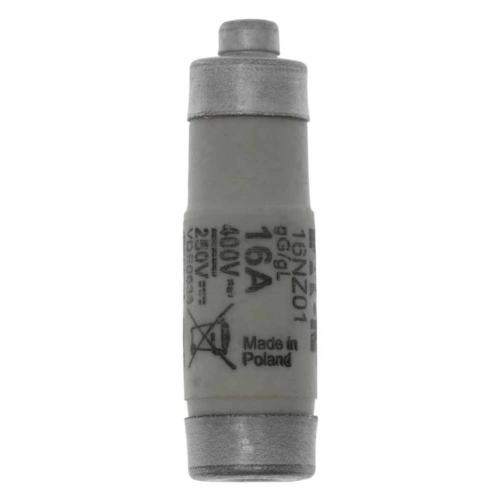 16NZ01 FUSE D01 16A 400 VAC T GL/GG E14, Eaton