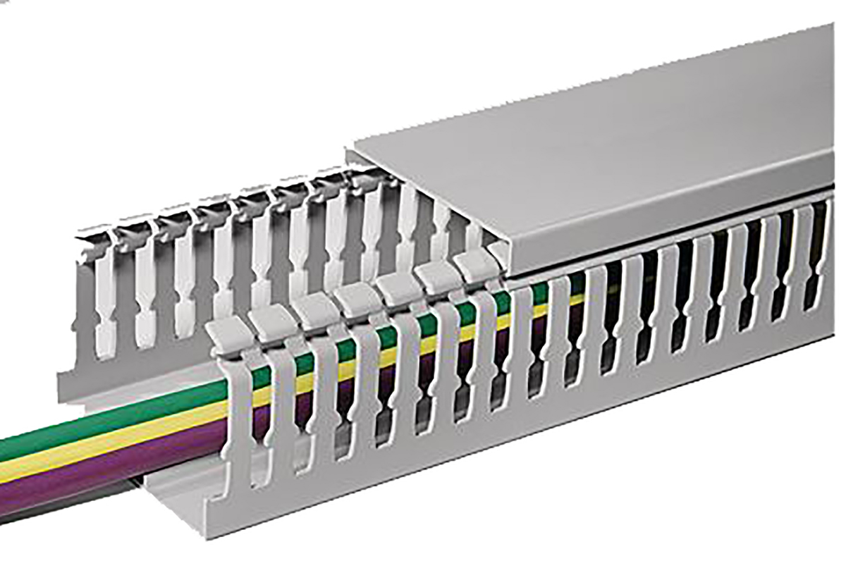 183-22525 HTWD-HF-25X25-PC/ABS-GY, HellermannTyton