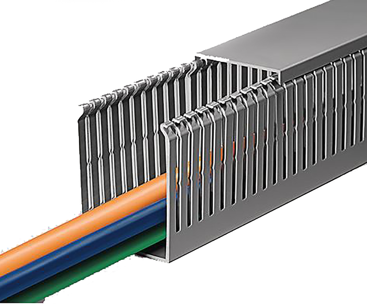 184-10068 HTWD-PN-25X40-PVC-GY, HellermannTyton