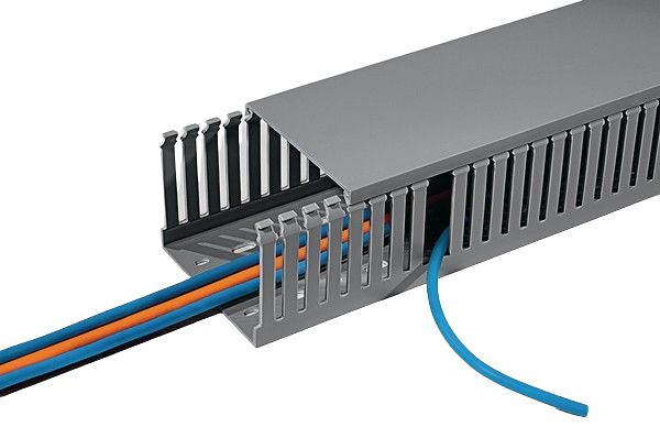 185-42550 HTWD-PD-25X50-PVC-GY, HellermannTyton