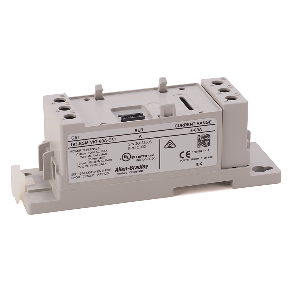 193-ESM-VIG-60A-E3T, Allen Bradley