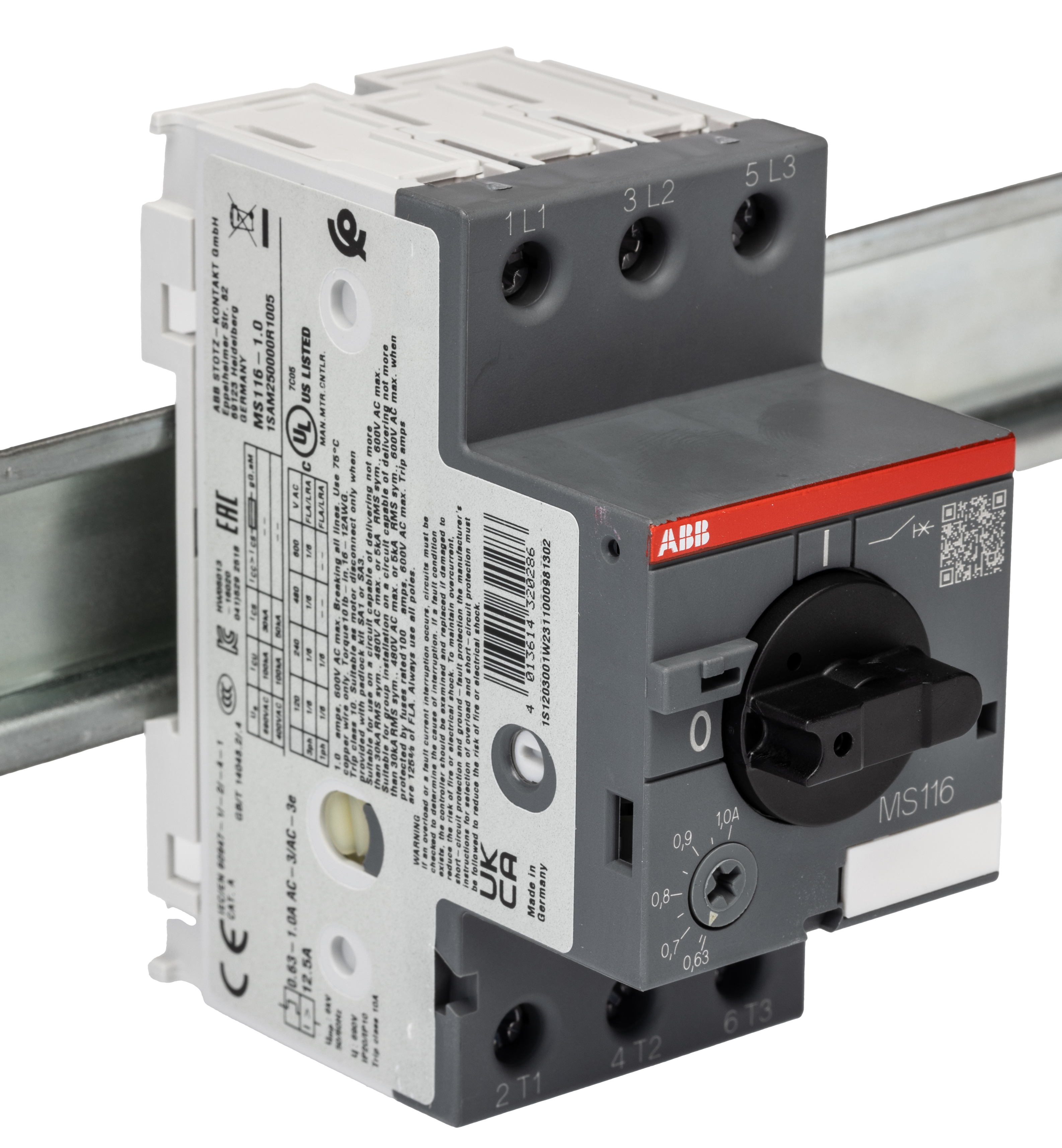 1SAM250000R1005  MS116-1.0, ABB