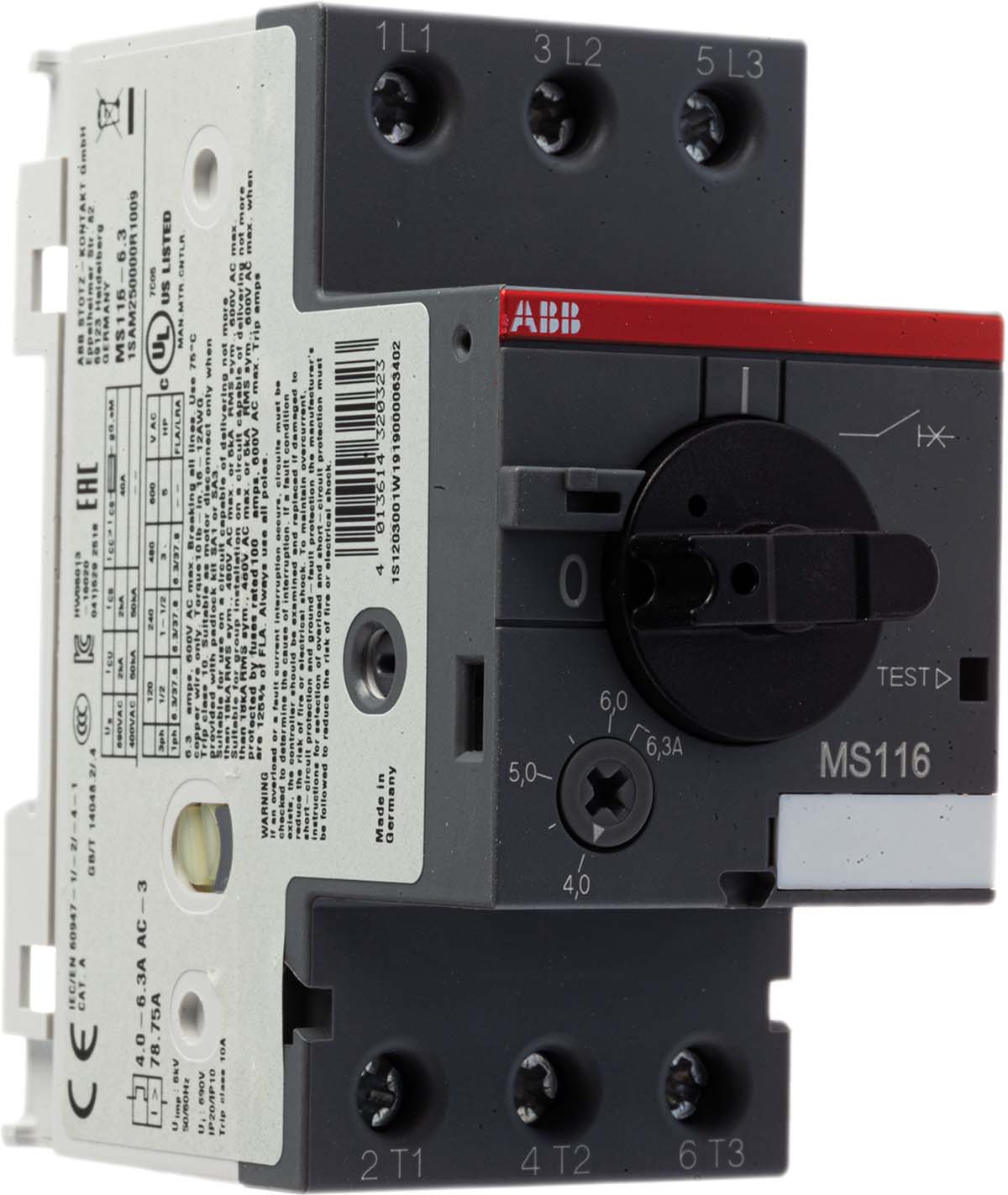 1SAM250000R1009  MS116-6.3, ABB