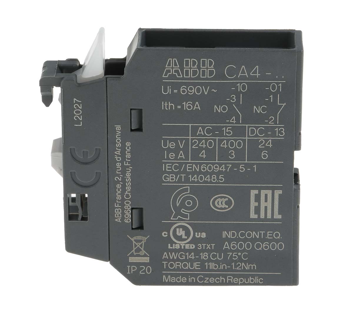 1SBN010110R1001  CA4-01, ABB