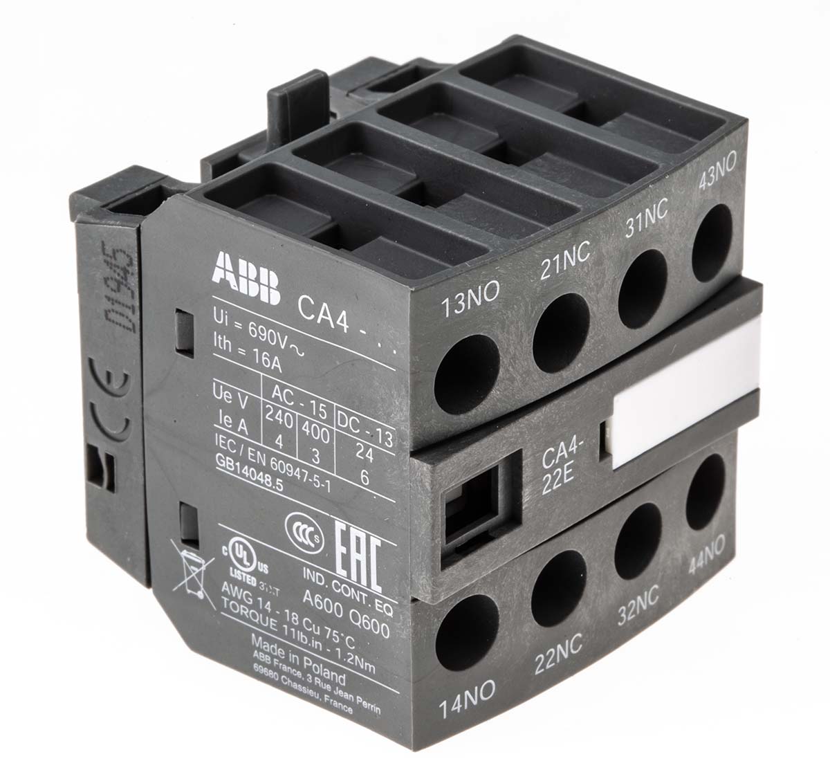 1SBN010140R1022  CA4-22E, ABB