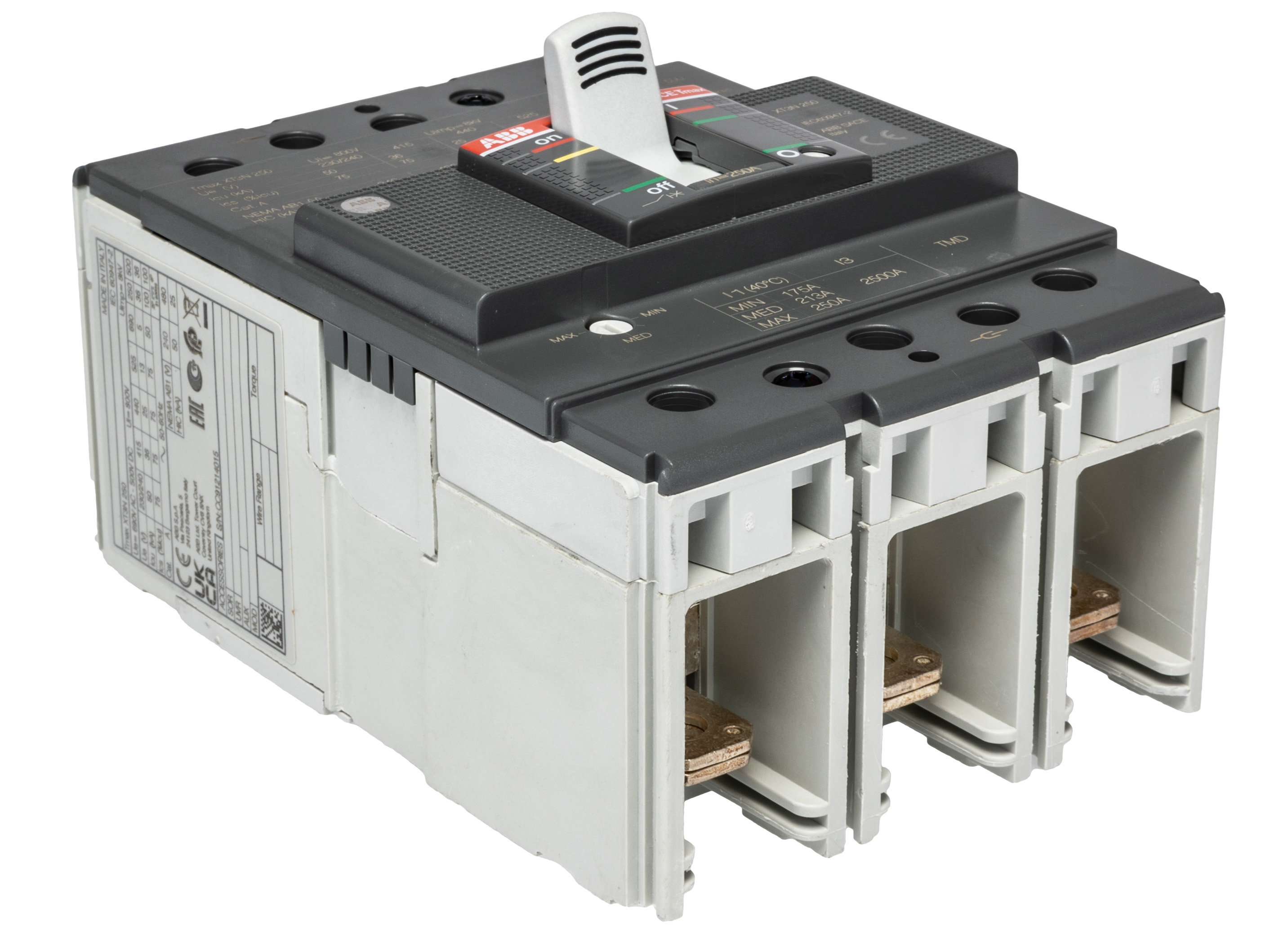 1SDA068059R1  XT3N 250 TMD 250-2500 3p F F, ABB