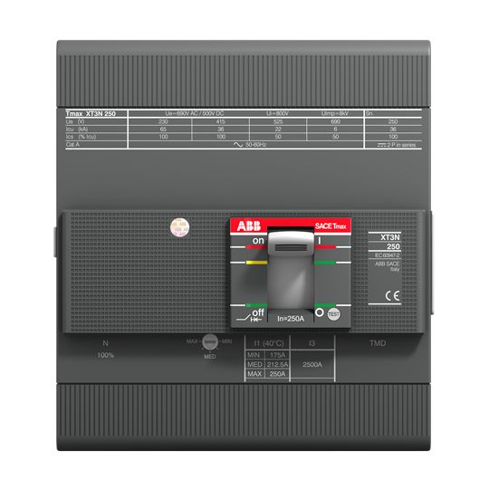 1SDA068062R1 XT3N 250 TMD 100A FF, ABB