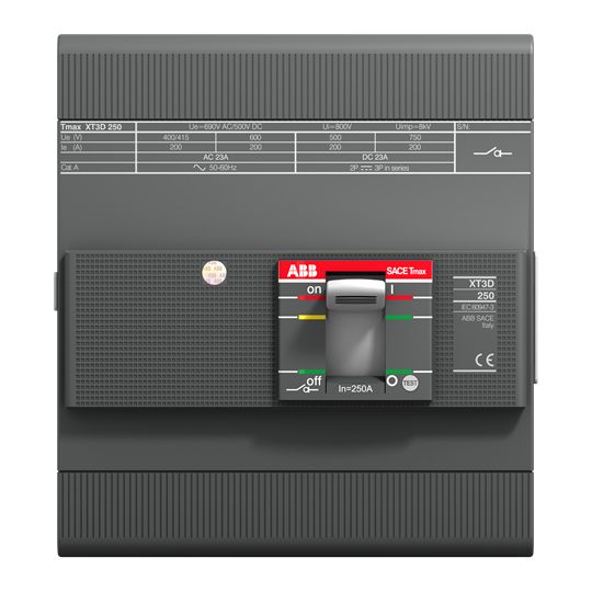 1SDA068211R1 XT3D 250 FF, ABB