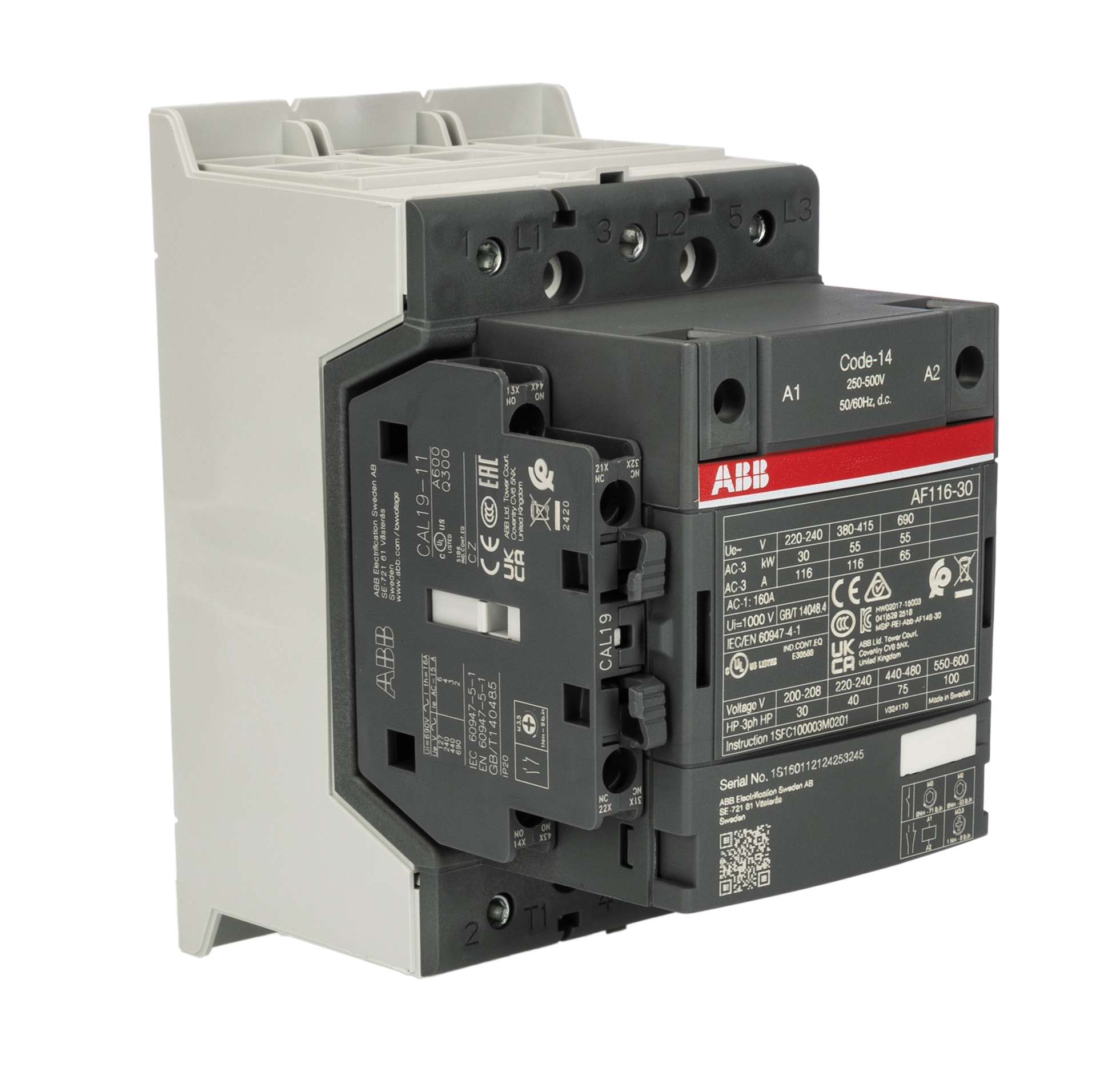 1SFL427001R1411 AF116-30-11-14 250-500V, ABB