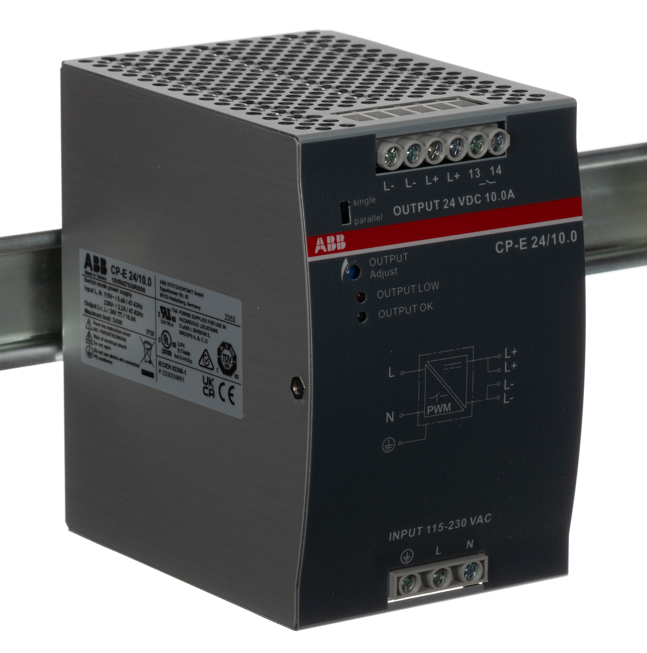1SVR427035R0000  CP-E 24/10.0, ABB