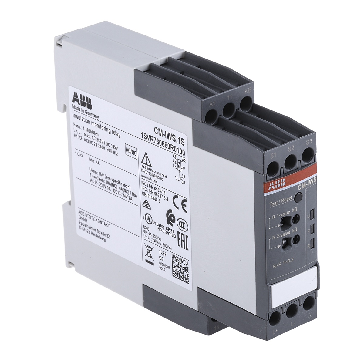 1SVR730660R0100  CM-IWS.1S, ABB