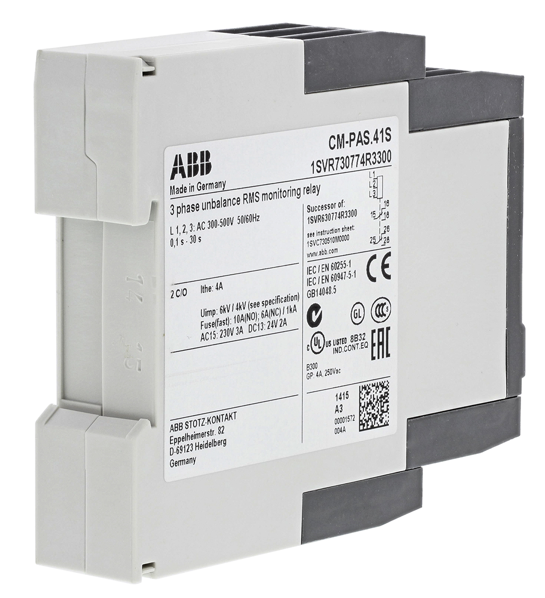 1SVR730774R3300  CM-PAS.41S, ABB