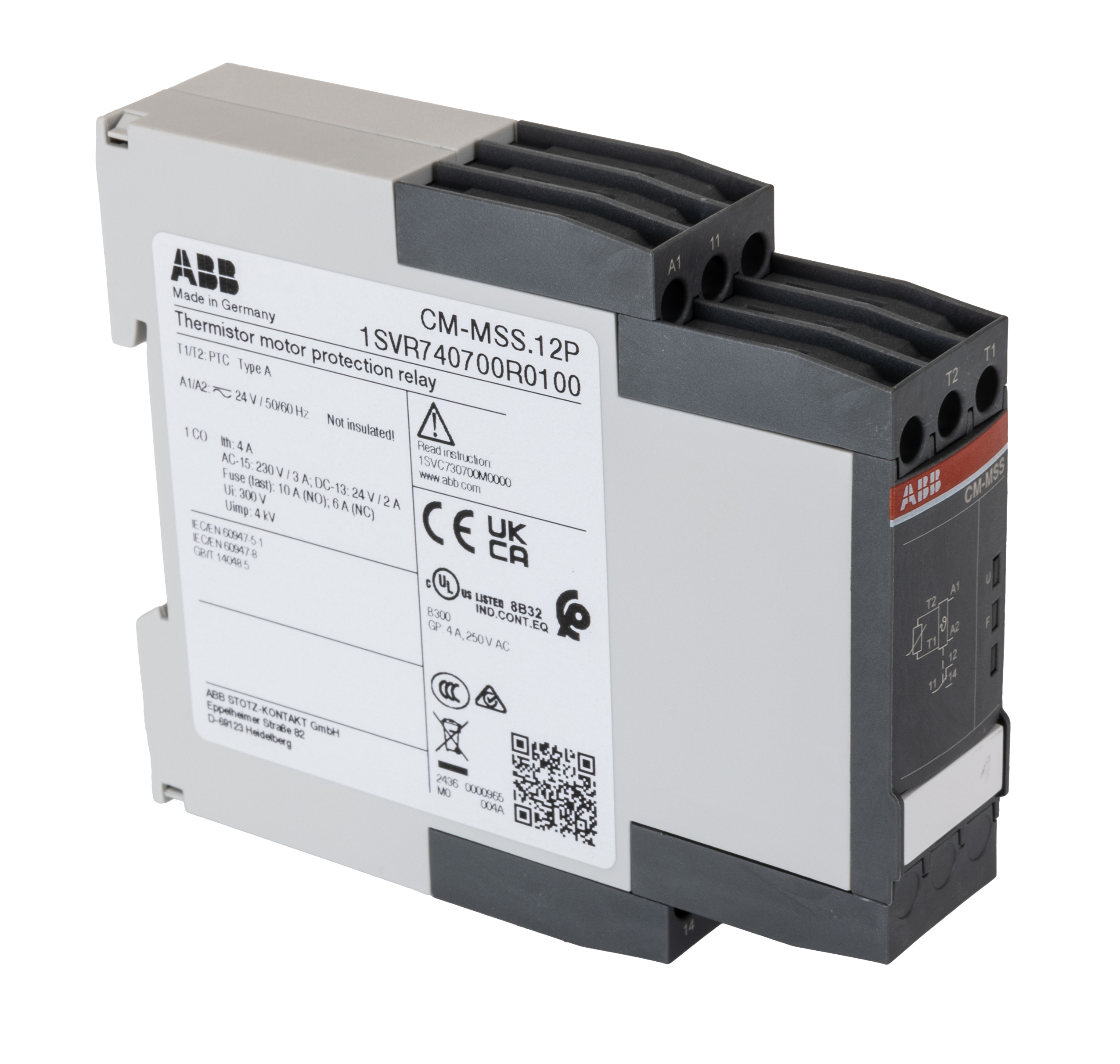 1SVR740700R0100  CM-MSS.12P, ABB