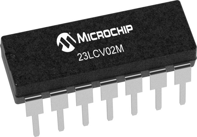 23LCV02M-I/P, Microchip