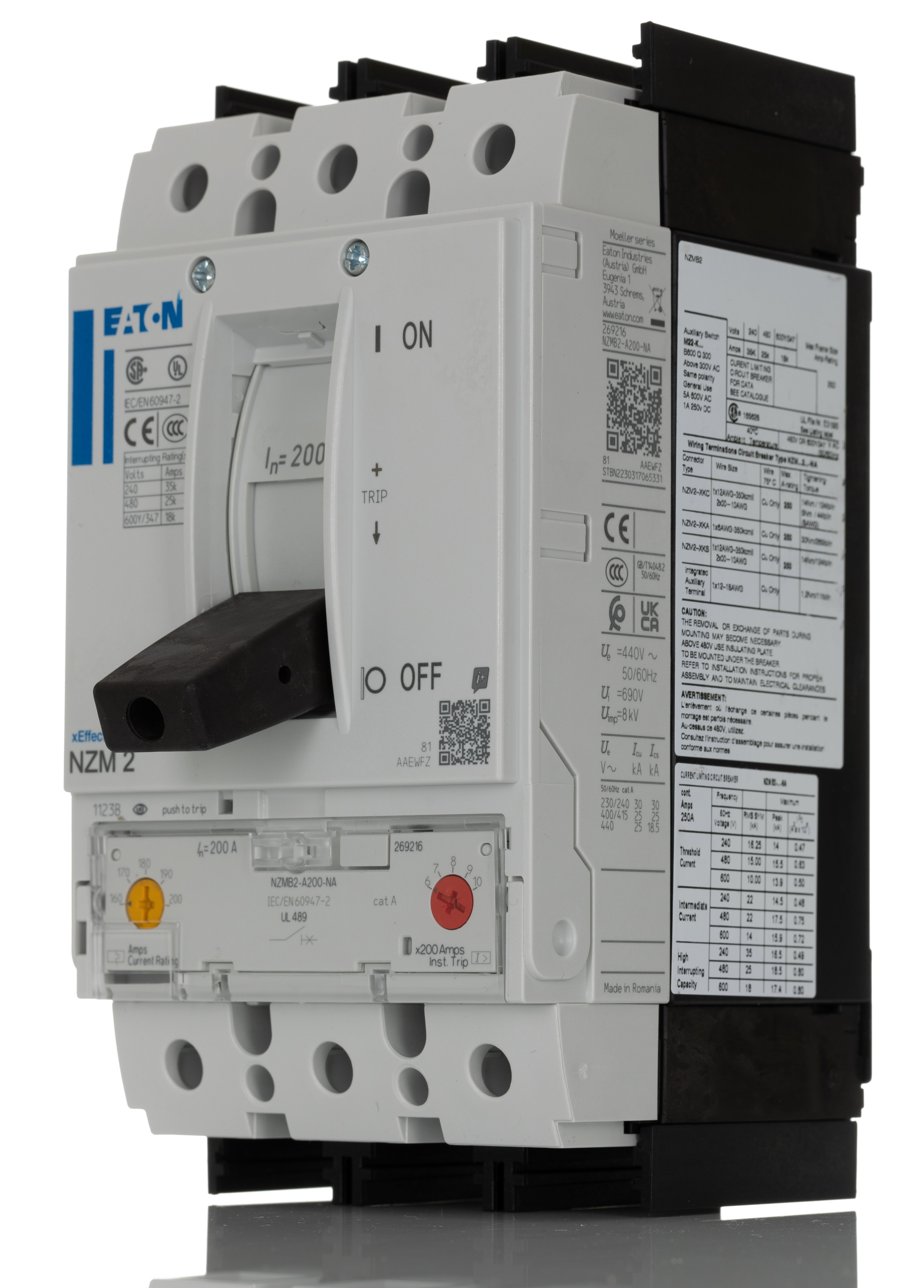 269216 NZMB2-A200-NA, Eaton