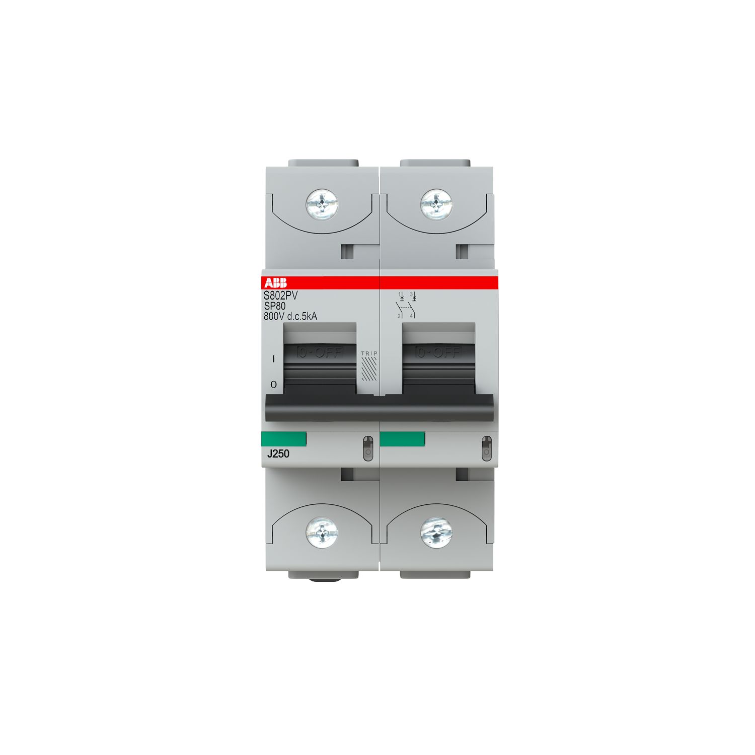 2CCF019606R0001 S802PV-SP80 - 5 kA, ABB