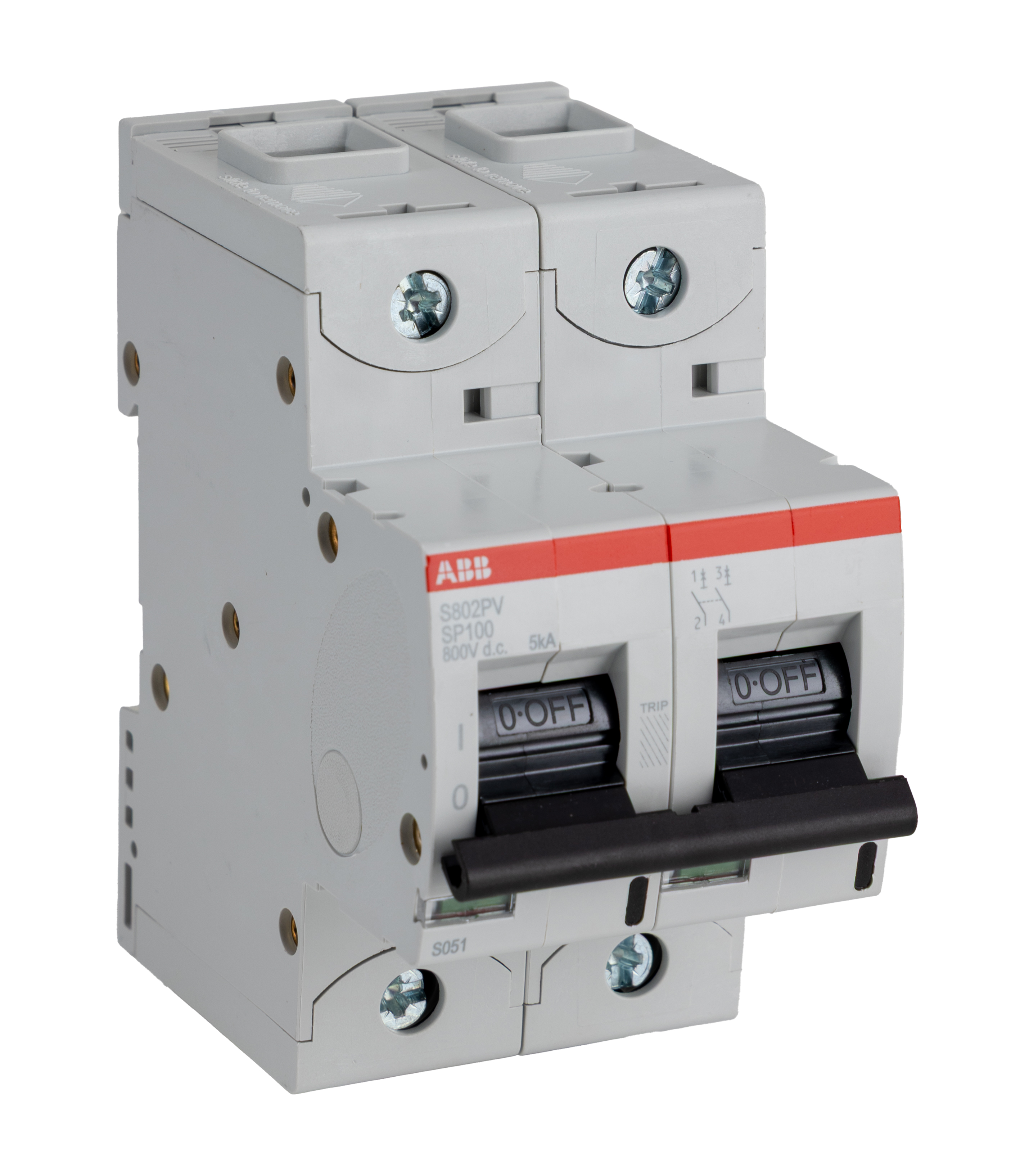 2CCF019607R0001 S802PV-SP100 - 5 kA, ABB