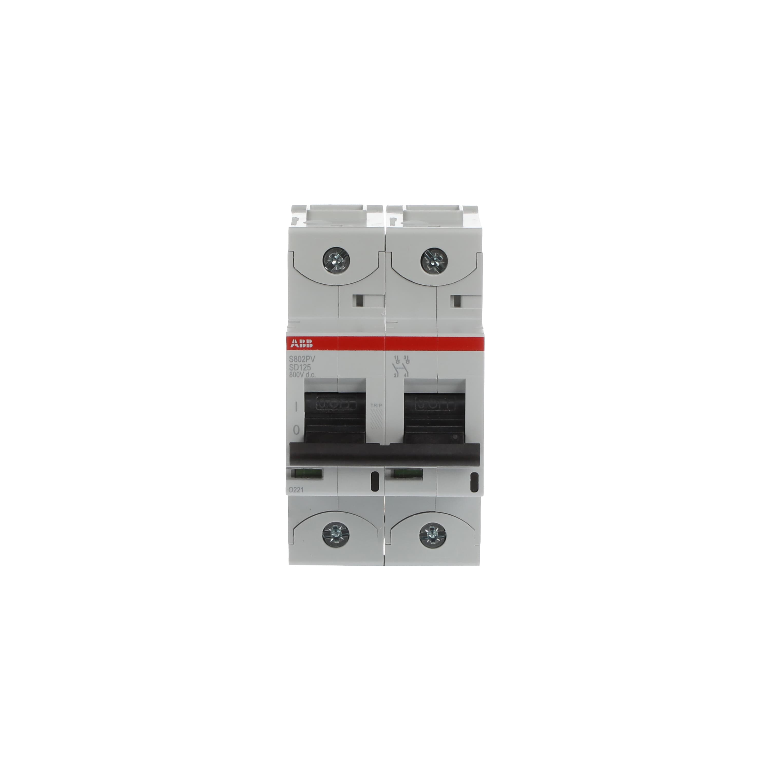 2CCF019636R0001 S802PV-SD125, ABB