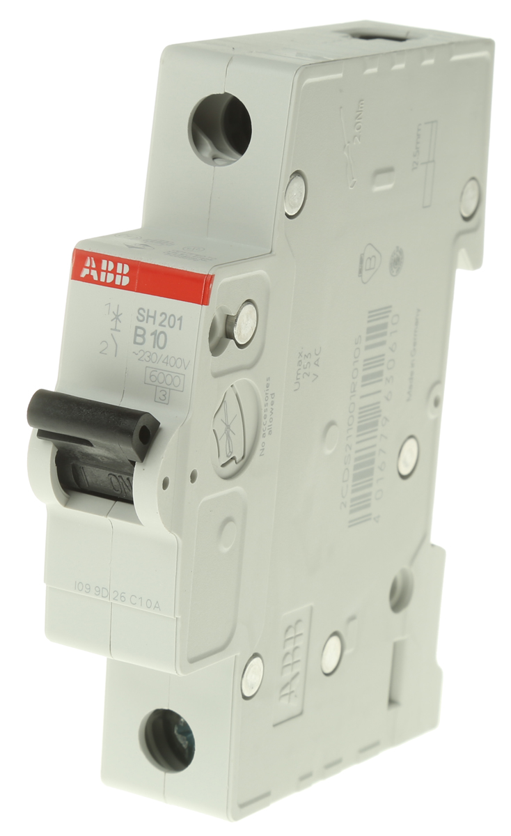 2CDS211001R0105  SH201-B10, ABB