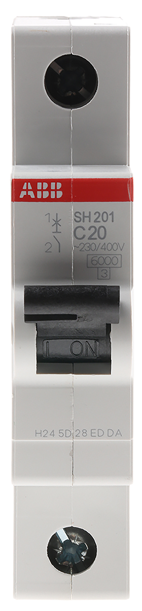 2CDS211001R0204  SH201-C20, ABB